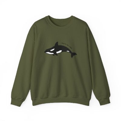 Yes Whale - Knew He Was a Killer (Whale) Sweater sold by Rose Blush Studio
