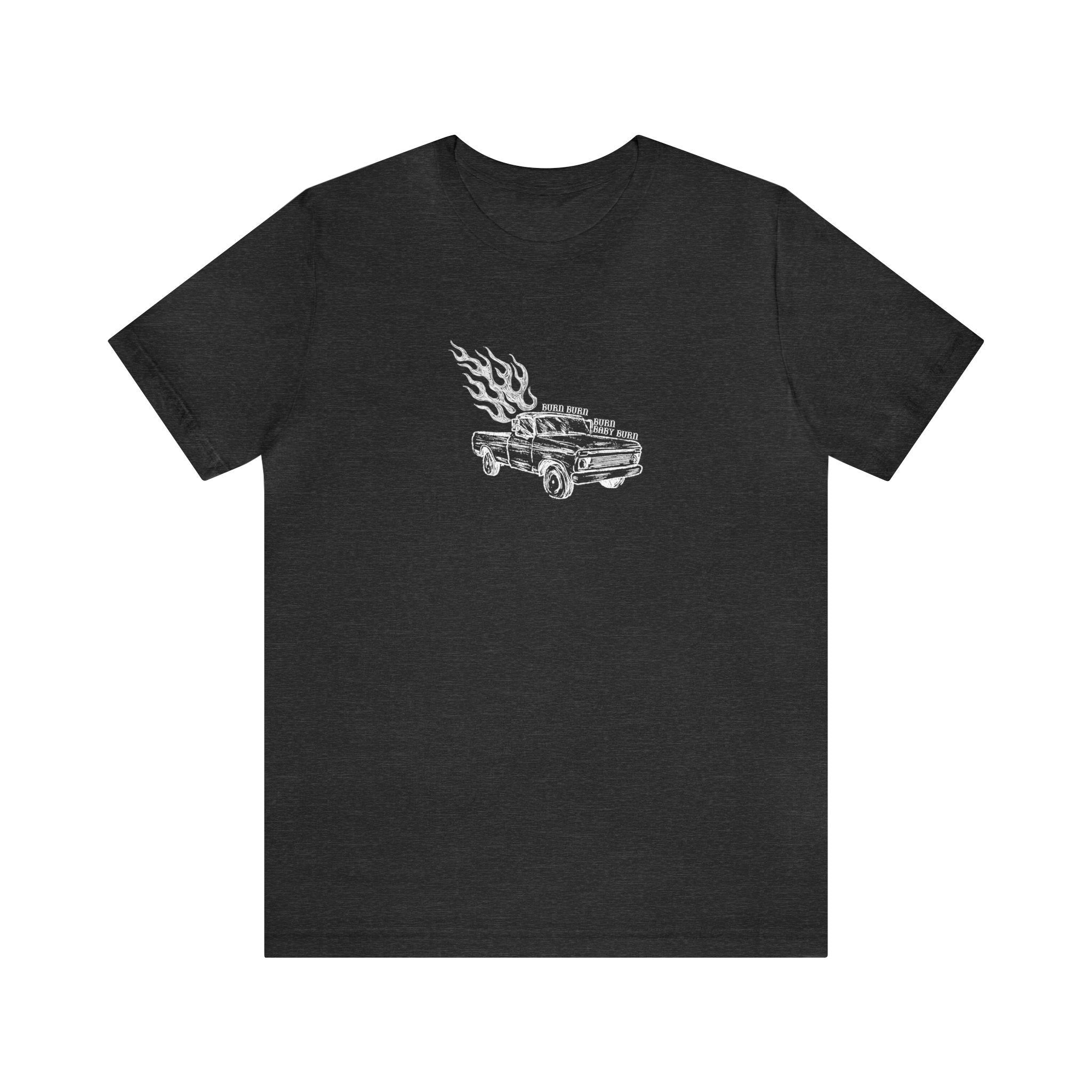 Burn Burn Burn Baby Burn Short Sleeve Tee sold by Rose Blush Studio product image thumbnail 5