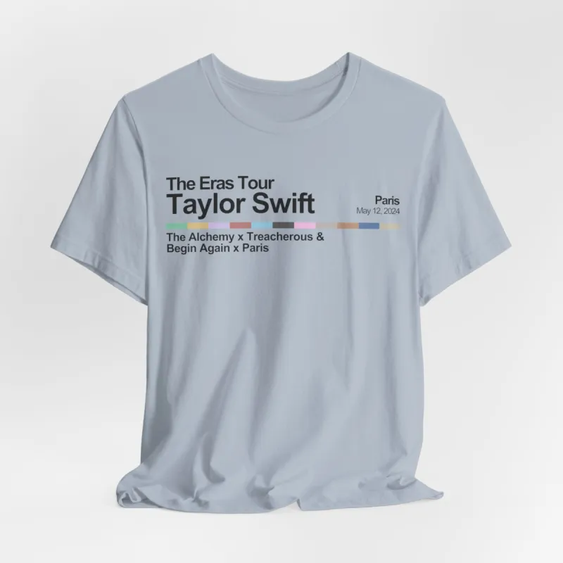 Paris Night 4 Tshirt sold by Rose Blush Studio