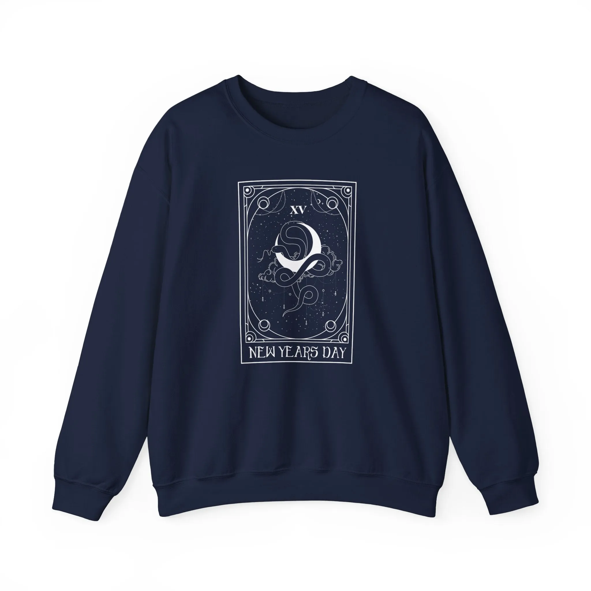 New Years Day Tarot Crewneck Sweatshirt sold by Rose Blush Studio