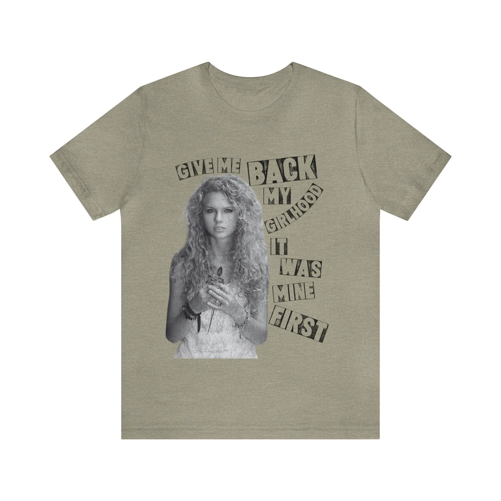 Give Me Back My Girlhood Tshirt sold by Rose Blush Studio