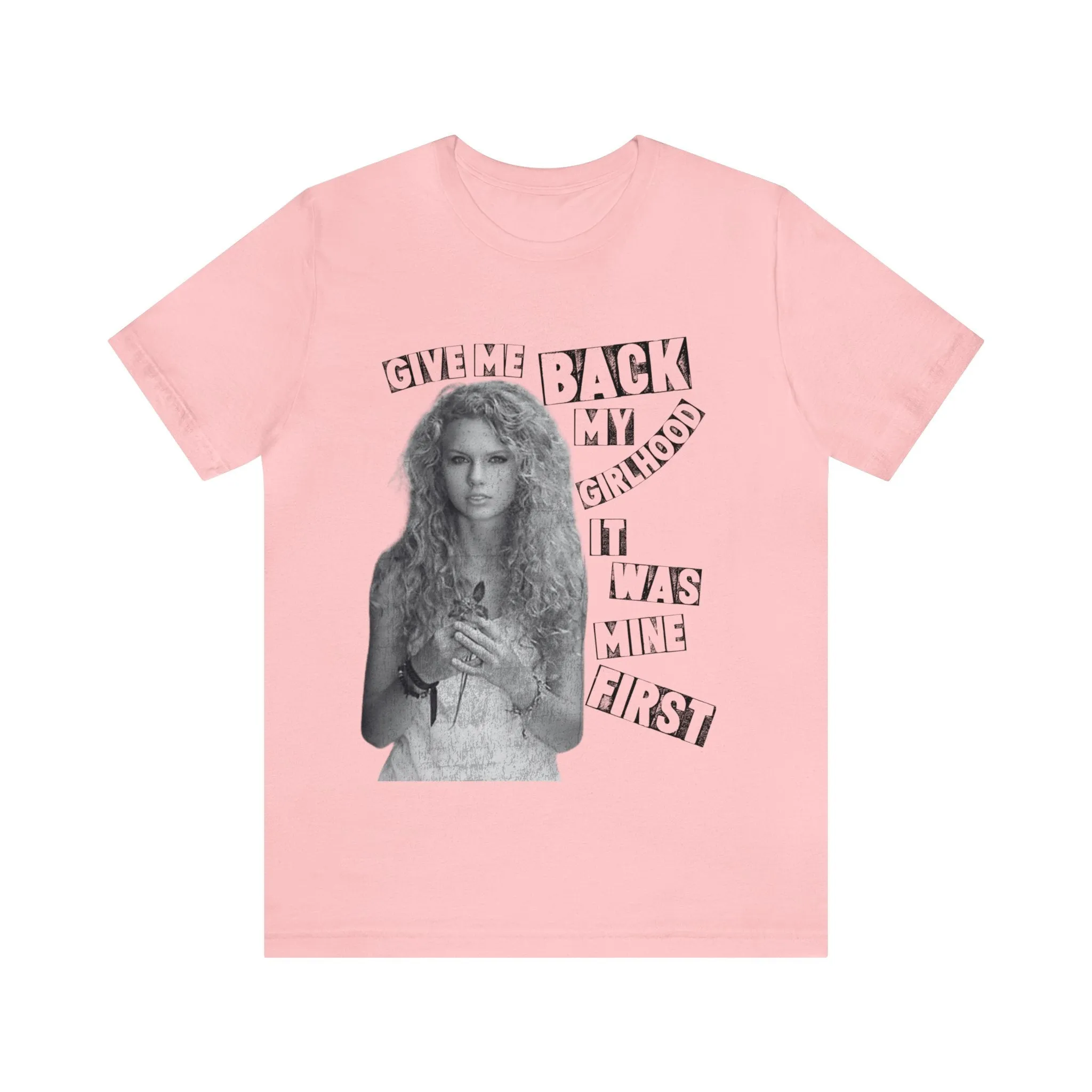 Give Me Back My Girlhood Tshirt sold by Rose Blush Studio product image thumbnail 3