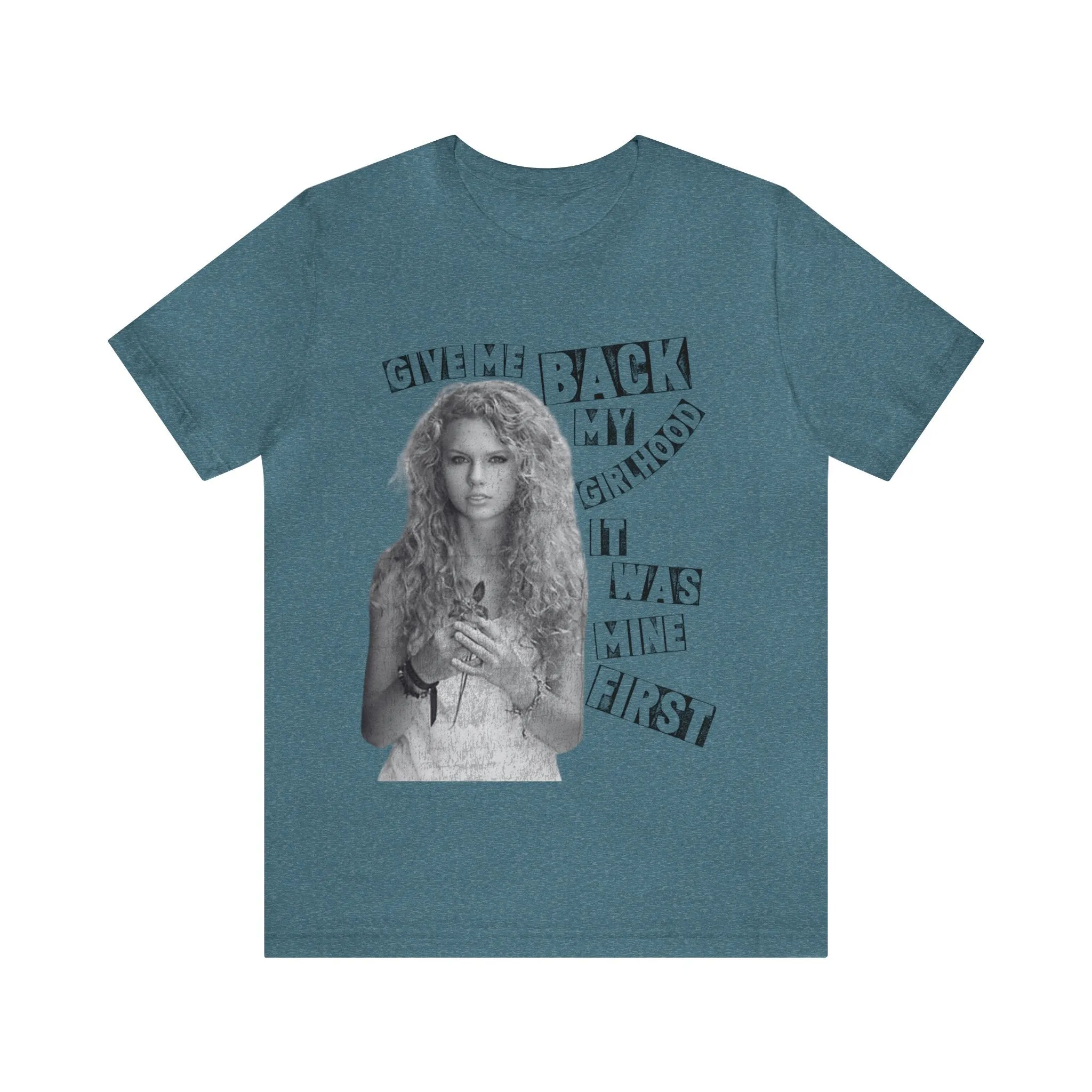 Give Me Back My Girlhood Tshirt sold by Rose Blush Studio product image thumbnail 2