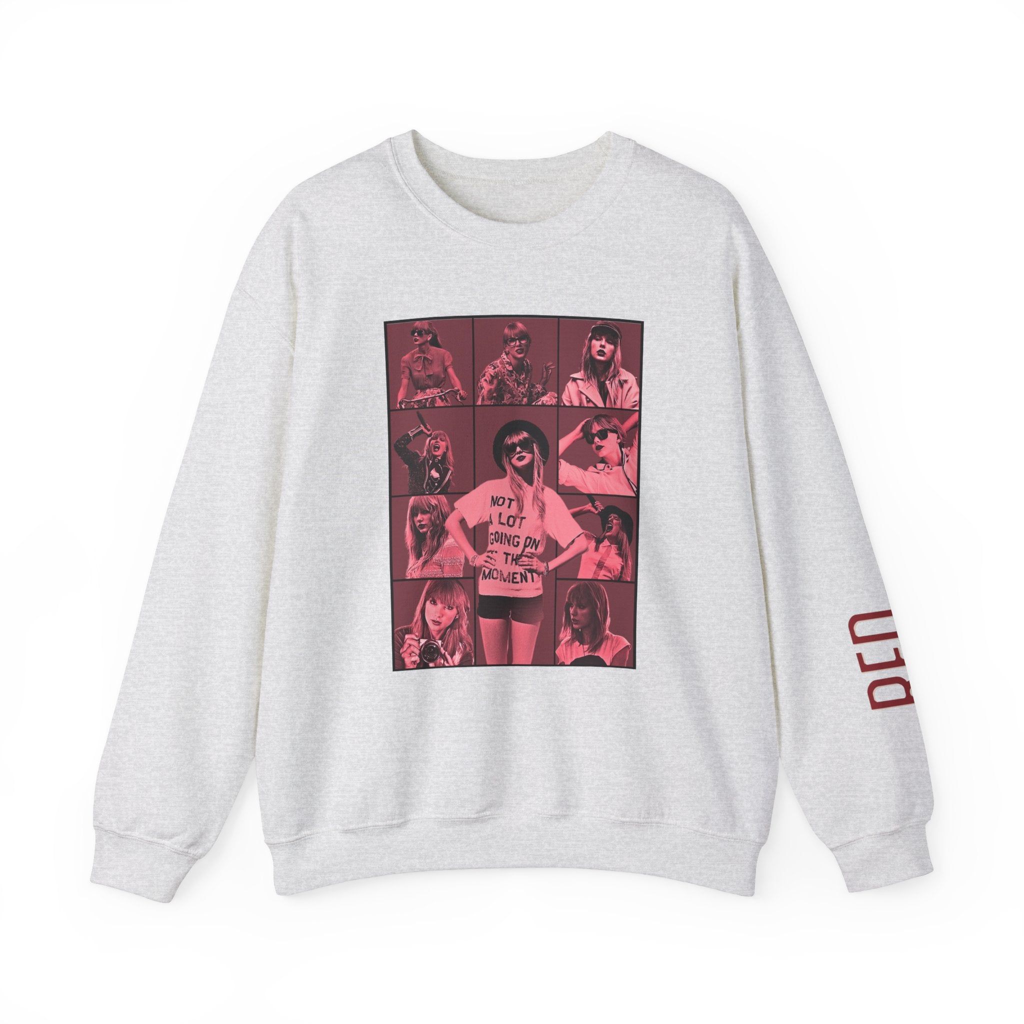 Red TV Crewneck Sweatshirt sold by Rose Blush Studio product image thumbnail 3