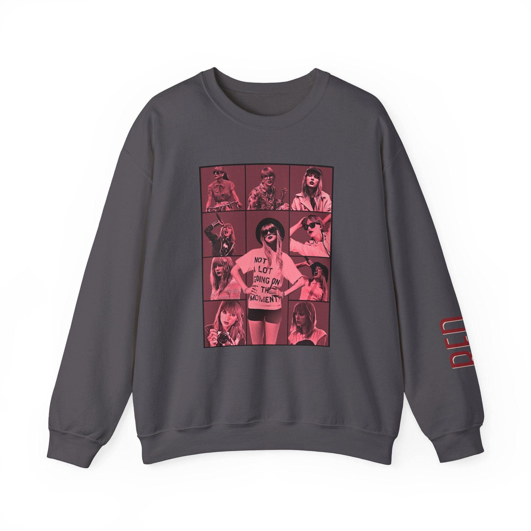 Red TV Crewneck Sweatshirt sold by Rose Blush Studio product image thumbnail 5