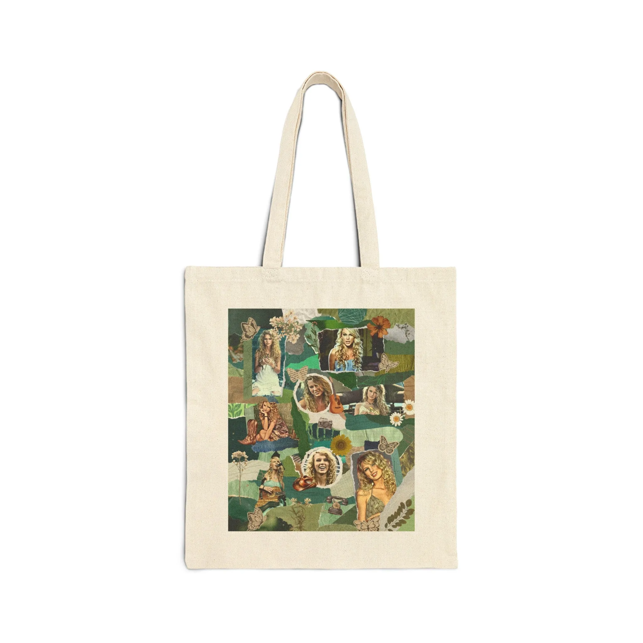 Debut Cotton Canvas Tote Bag sold by Rose Blush Studio product image thumbnail 2