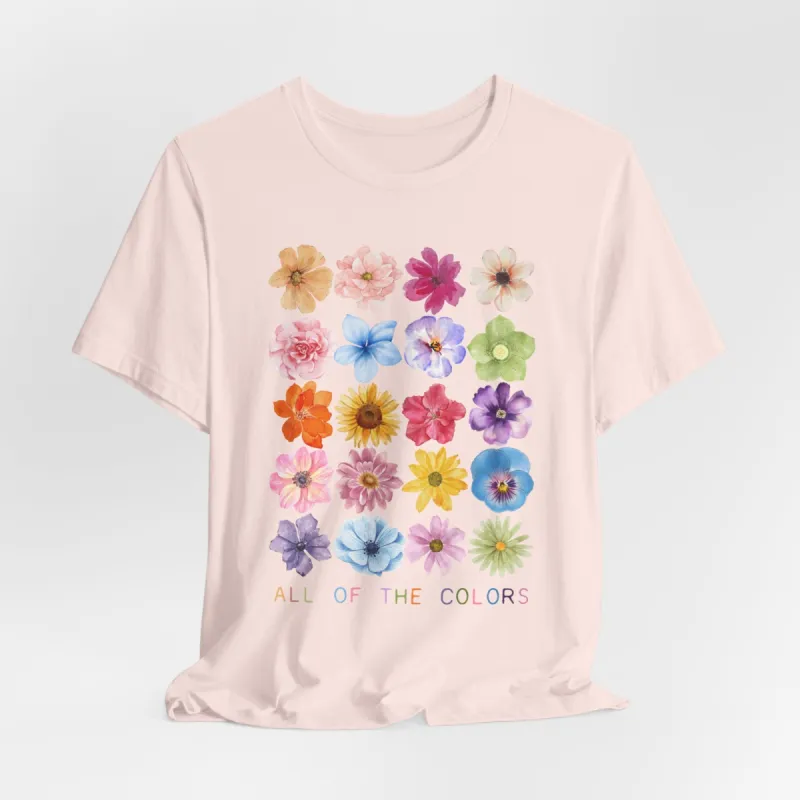 All Of The Colors Tshirt sold by Rose Blush Studio