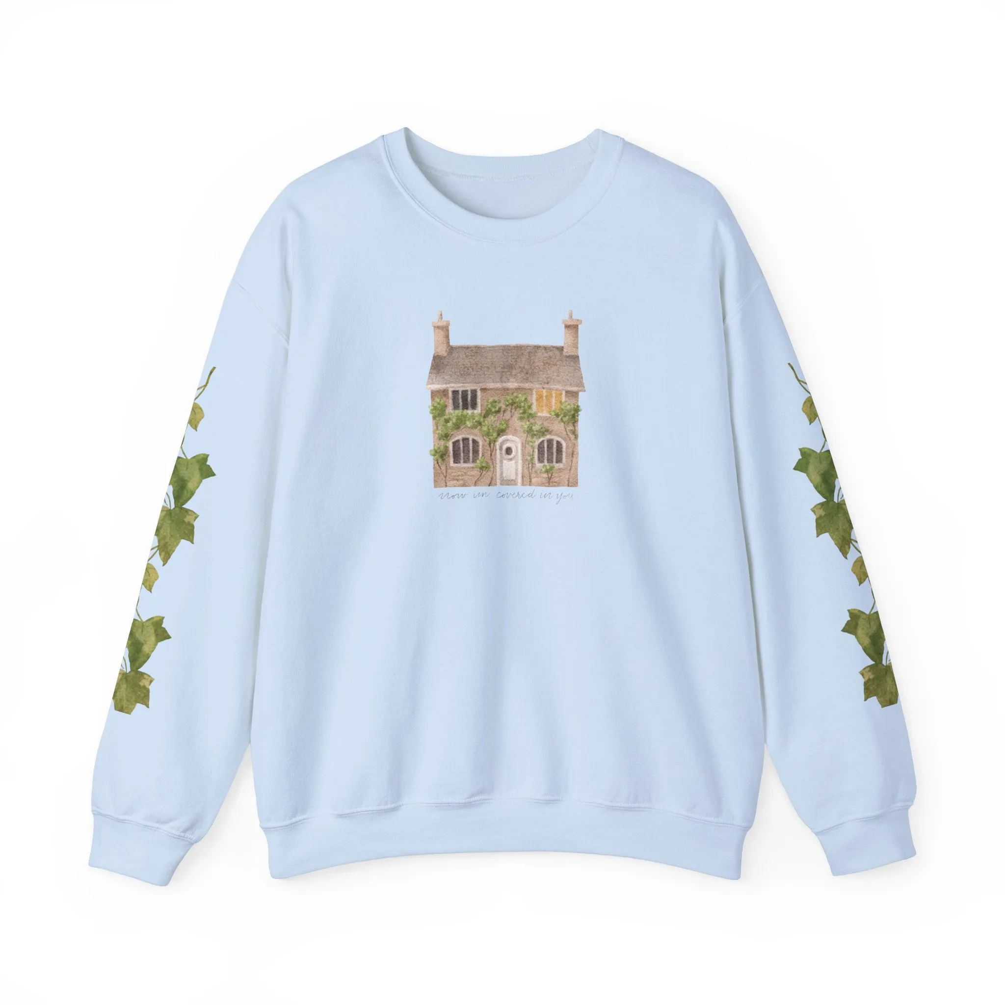 Ivy House Crewneck Sweatshirt sold by Rose Blush Studio product image thumbnail 2