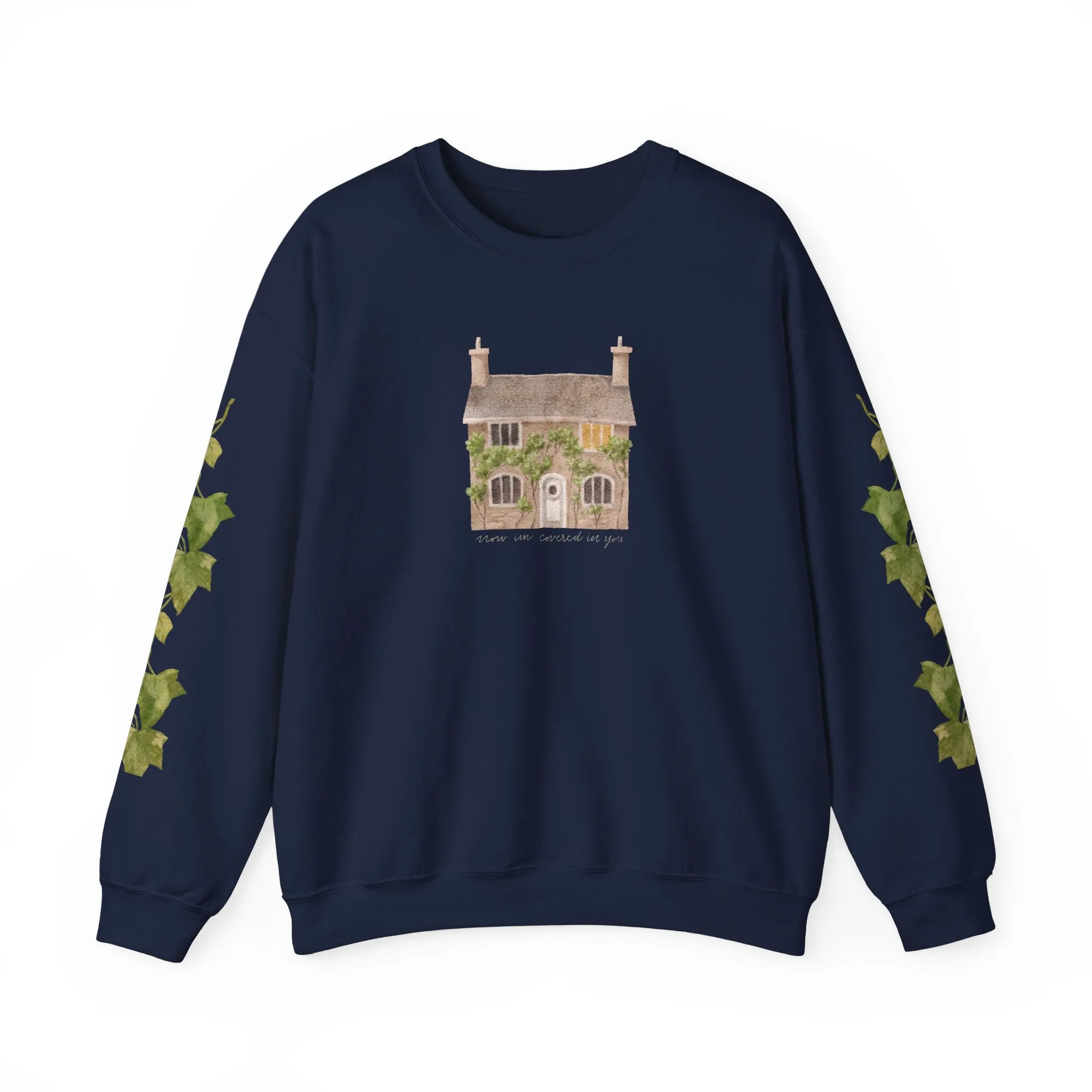 Ivy House Crewneck Sweatshirt sold by Rose Blush Studio product image thumbnail 5