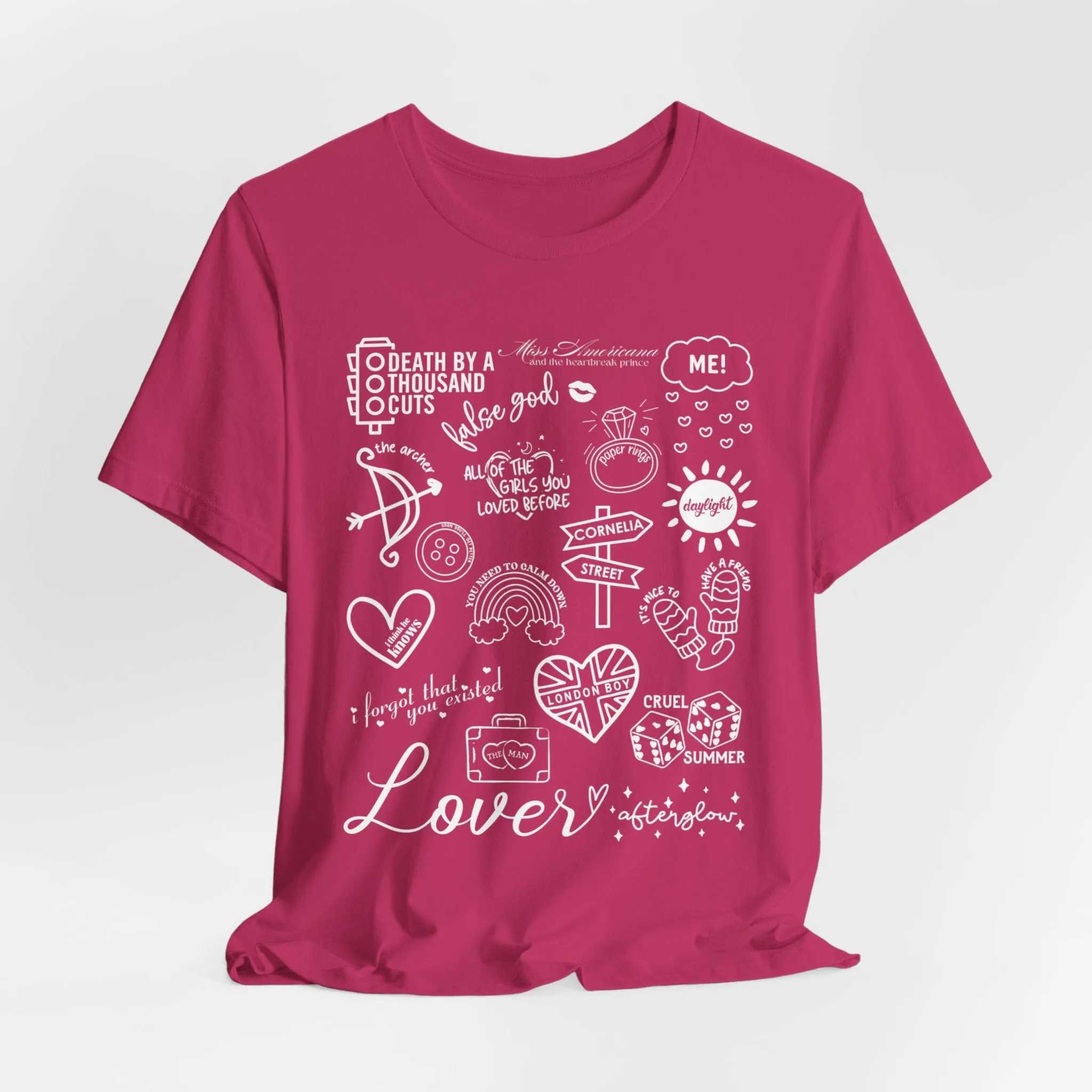 Lover Collage Tshirt sold by Rose Blush Studio product image thumbnail 2
