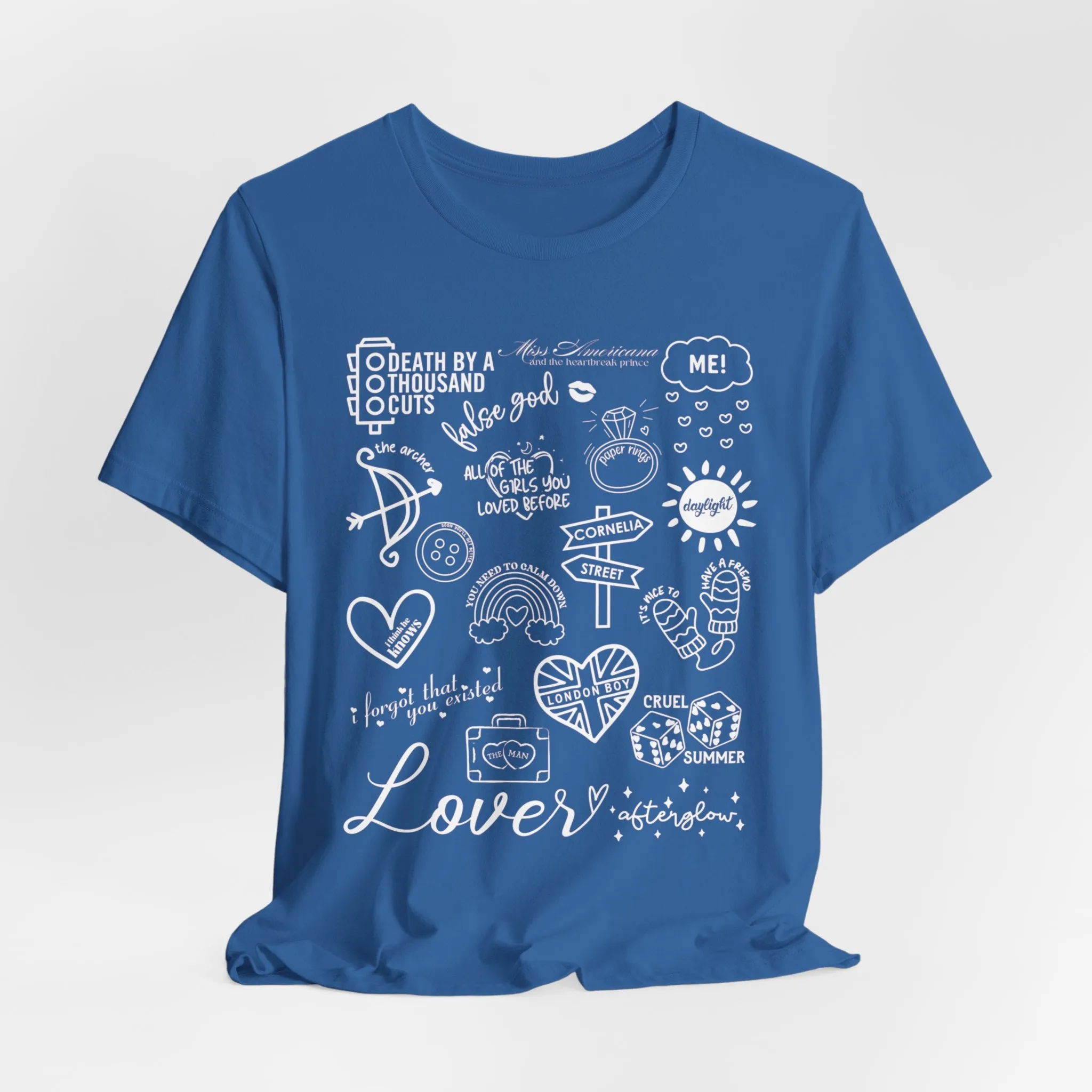 Lover Collage Tshirt sold by Rose Blush Studio product image thumbnail 5
