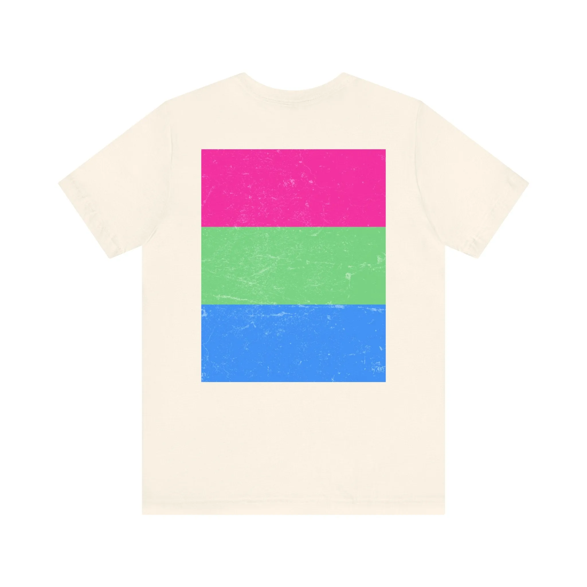 You Ain't Gotta Pray For Me (polysexual flag on back) Tshirt sold by Rose Blush Studio product image thumbnail 2