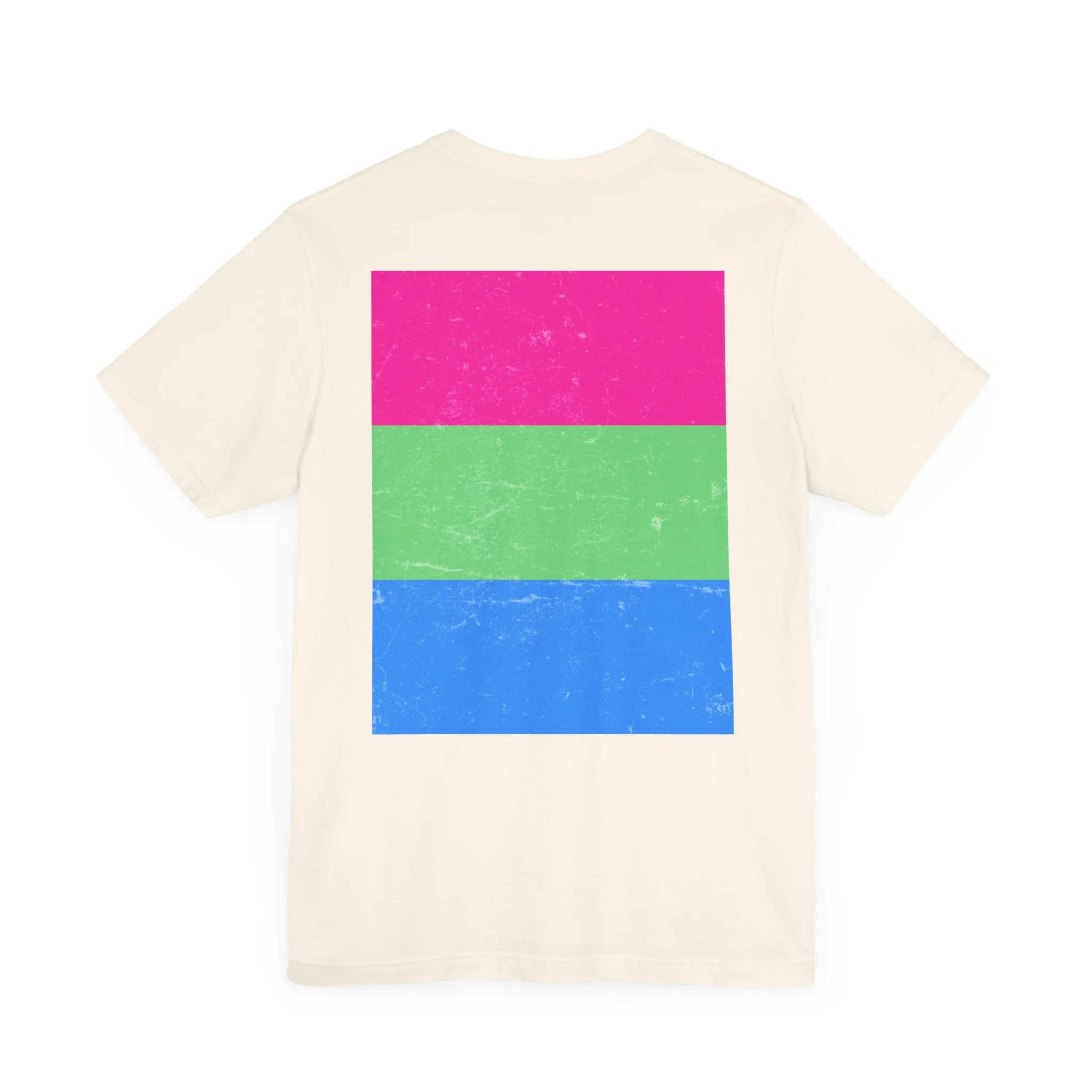You Ain't Gotta Pray For Me (polysexual flag on back) Tshirt sold by Rose Blush Studio product image thumbnail 4