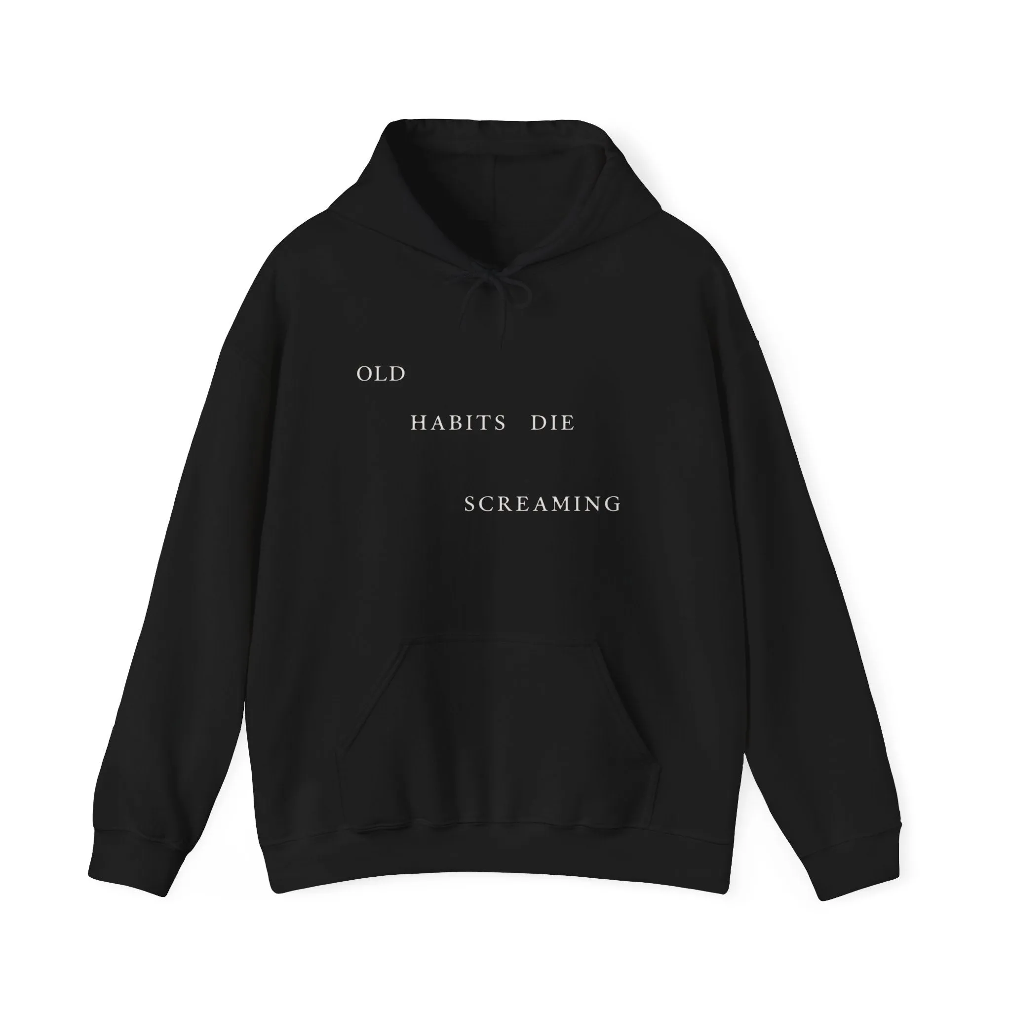 Old Habits Die Screaming Hoodie sold by Rose Blush Studio product image thumbnail 5
