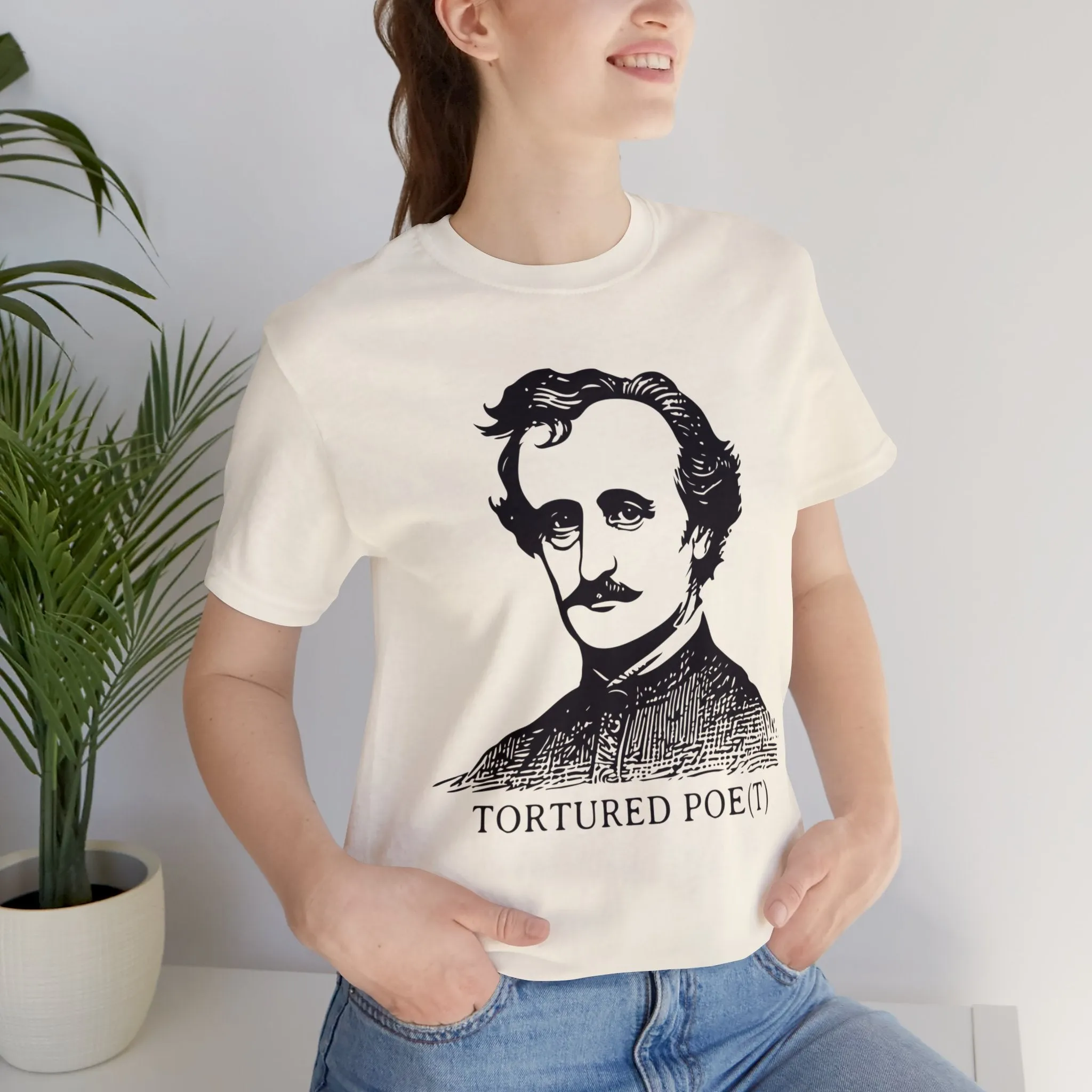 Tortured Poe(t) Tshirt sold by Rose Blush Studio product image thumbnail 3