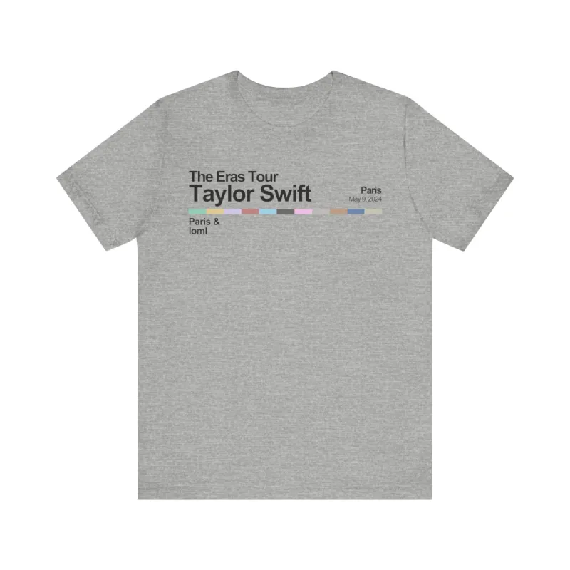 Paris Night 1 Tshirt sold by Rose Blush Studio