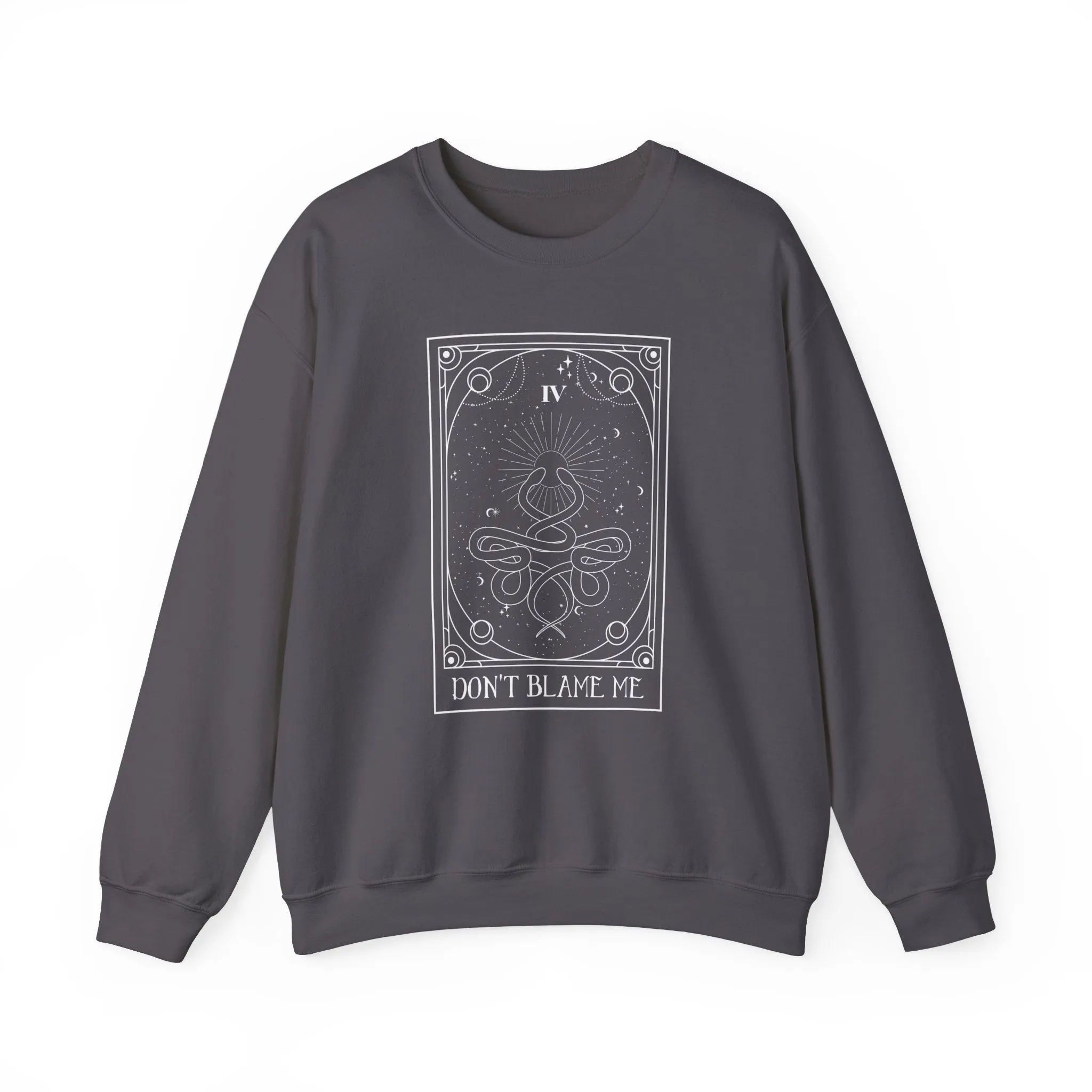 Tarot Crewneck Sweatshirt - Don't Blame Me sold by Rose Blush Studio product image thumbnail 2