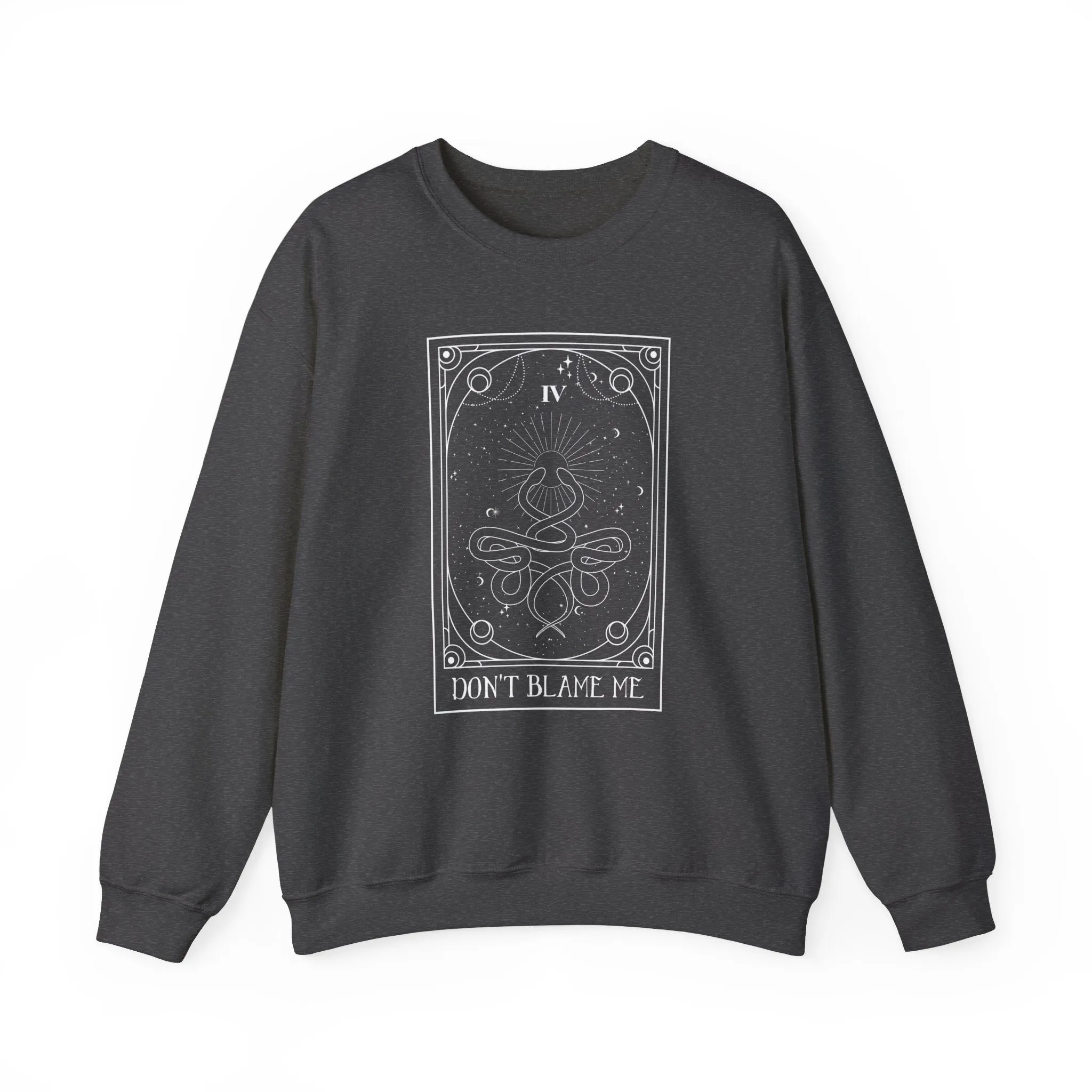 Tarot Crewneck Sweatshirt - Don't Blame Me sold by Rose Blush Studio
