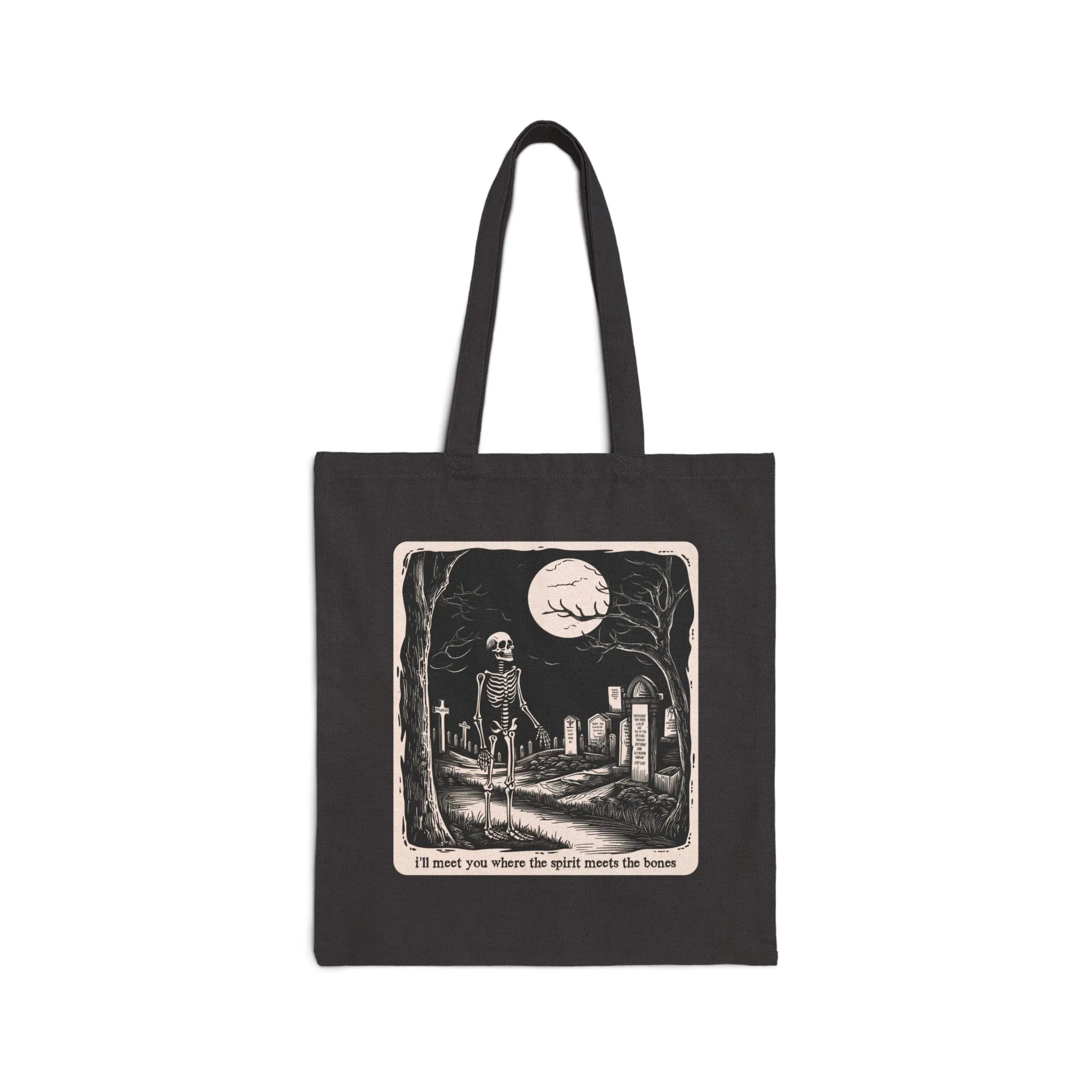 Spirit Meets the Bones Tote sold by Rose Blush Studio
