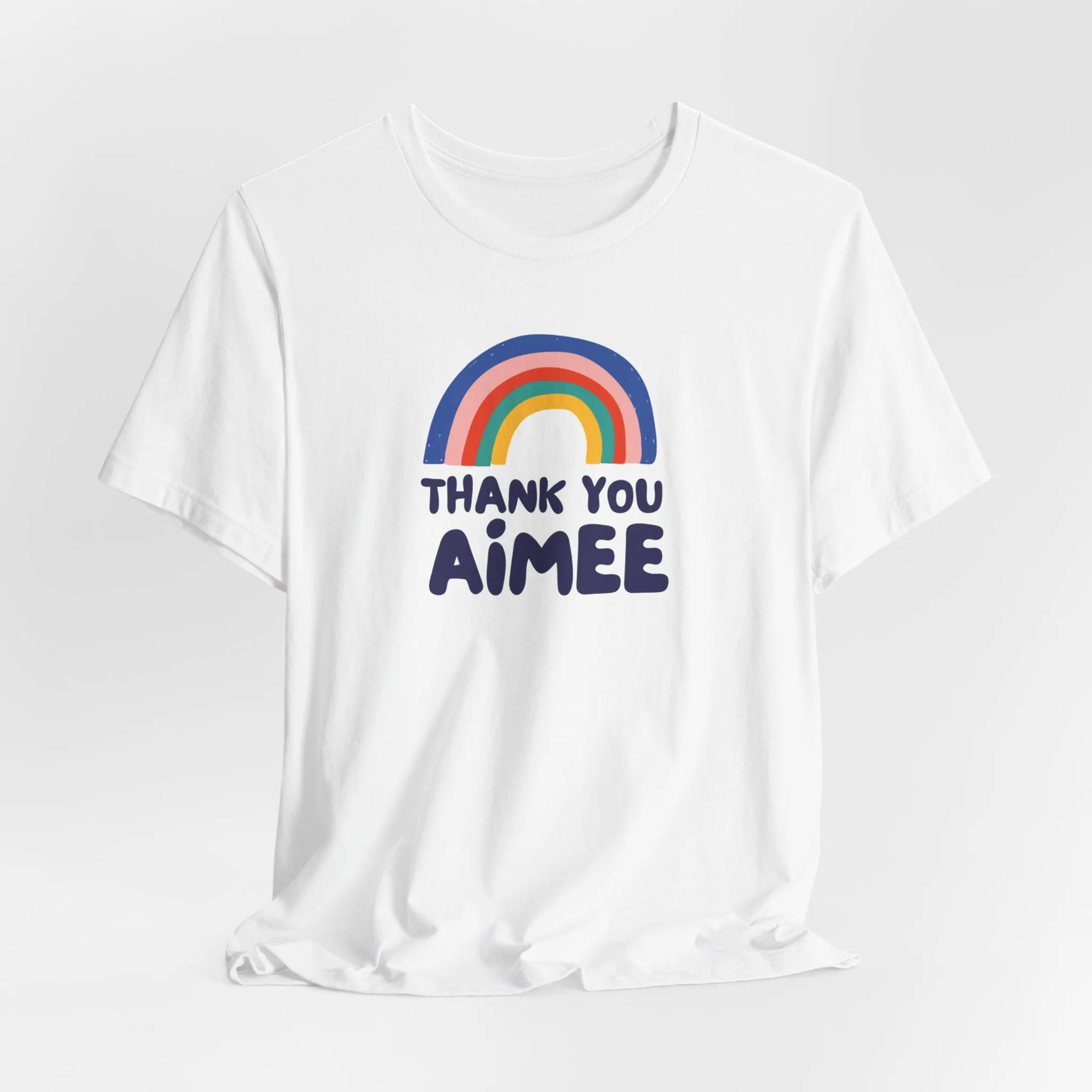 Thank You Aimee Tee sold by Rose Blush Studio product image thumbnail 3