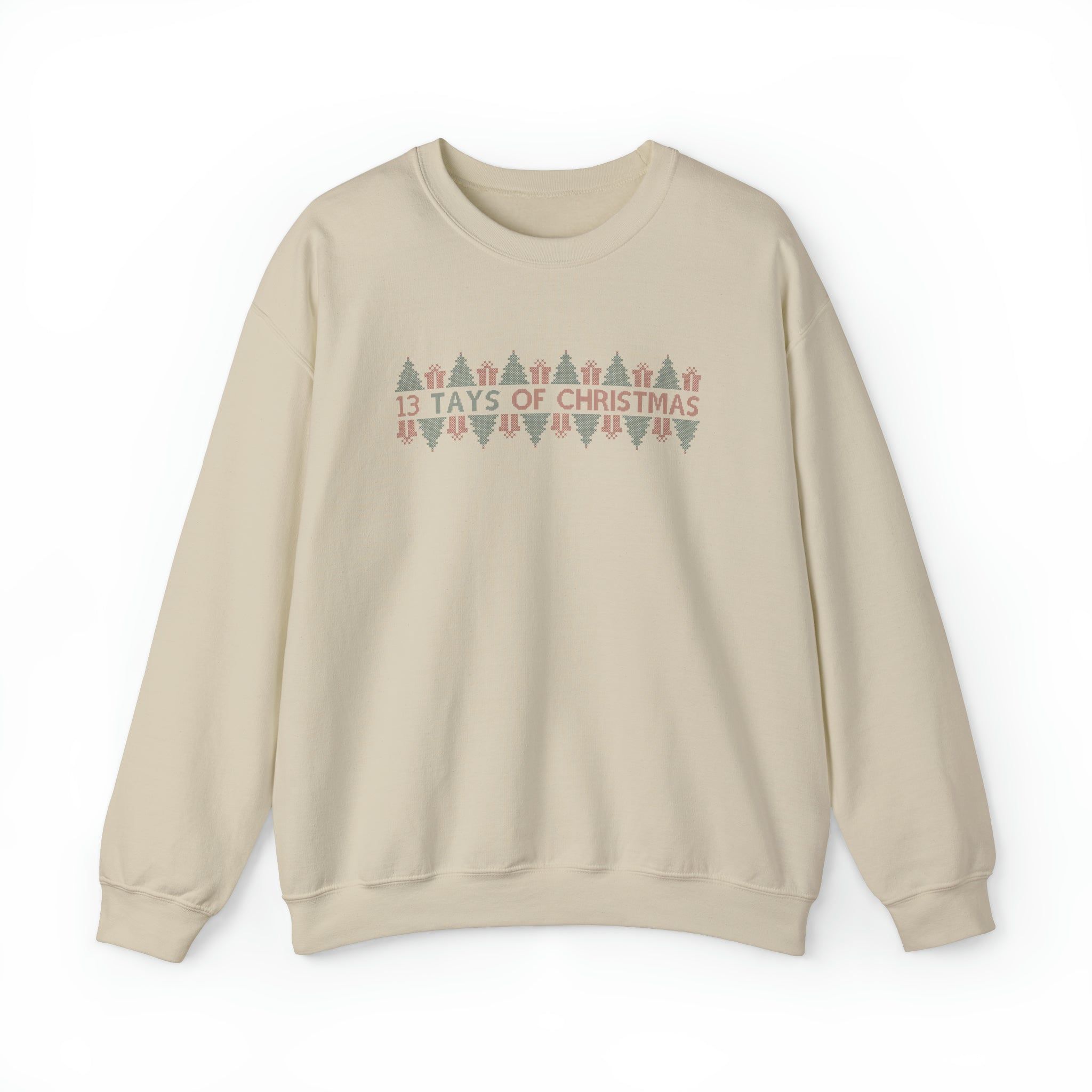 13 Tays of Christmas Crewneck Sweatshirt sold by Rose Blush Studio product image thumbnail 5