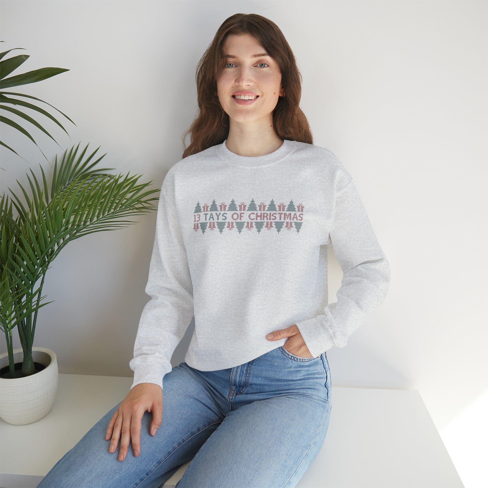 13 Tays of Christmas Crewneck Sweatshirt sold by Rose Blush Studio product image thumbnail 3