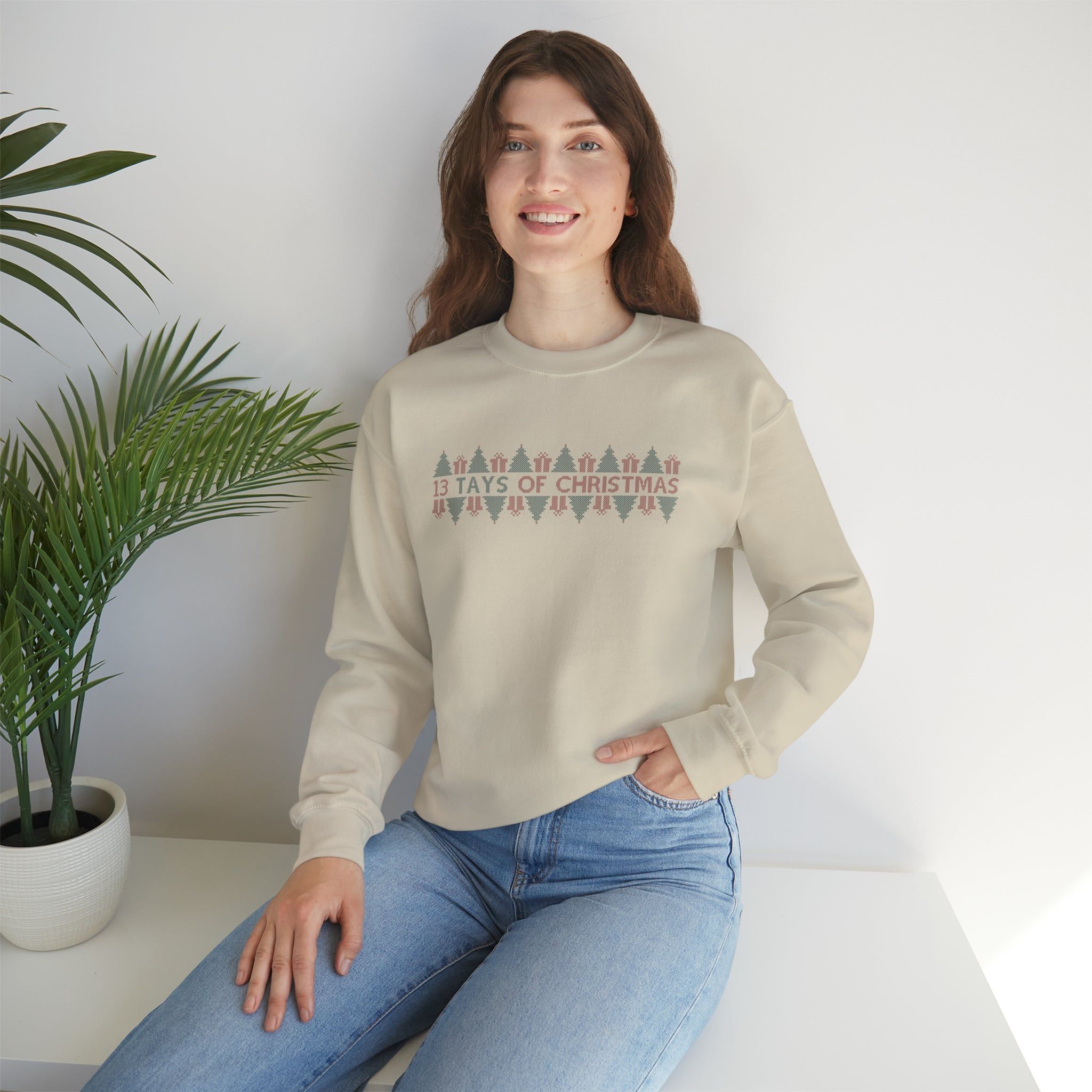 13 Tays of Christmas Crewneck Sweatshirt sold by Rose Blush Studio product image thumbnail 2