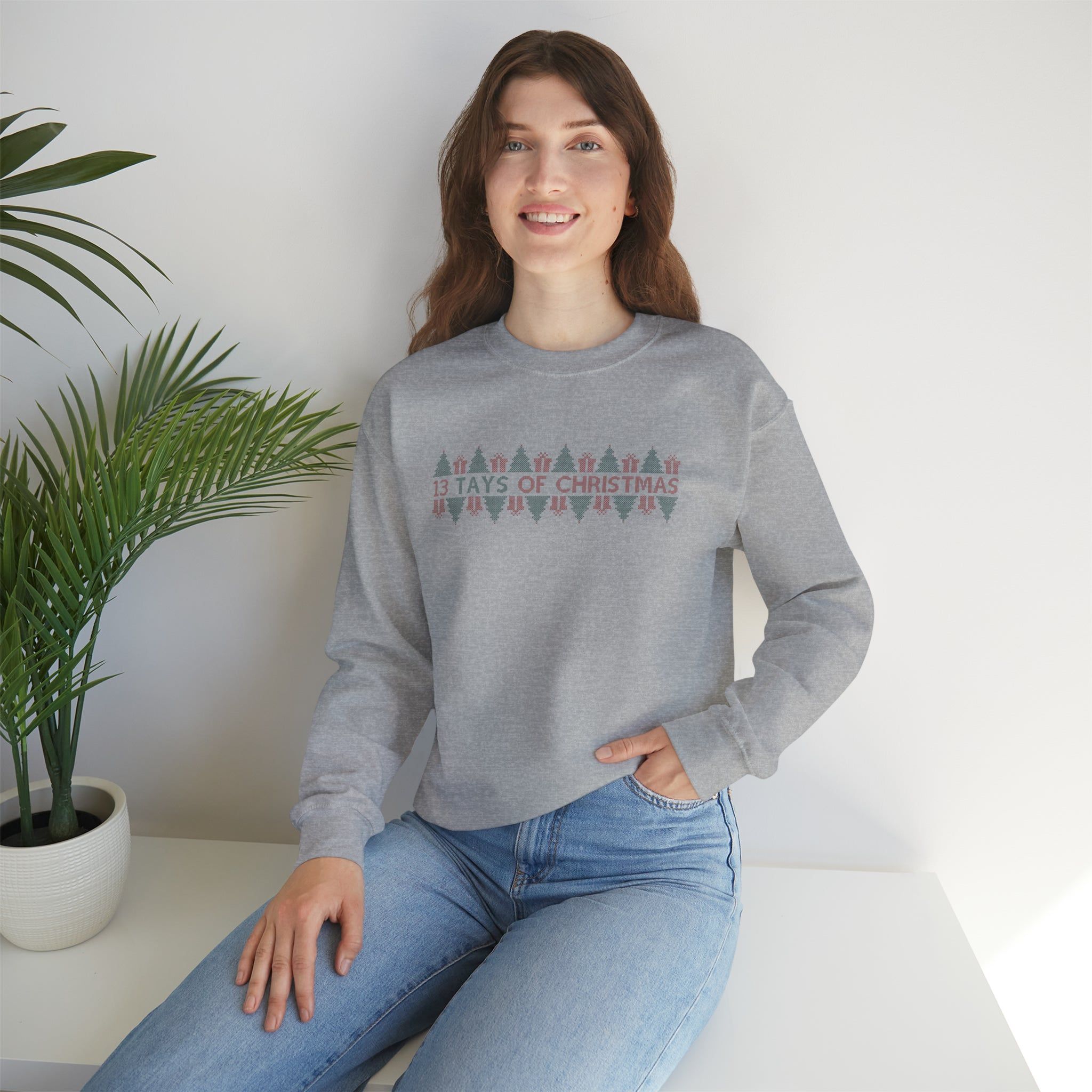 13 Tays of Christmas Crewneck Sweatshirt sold by Rose Blush Studio