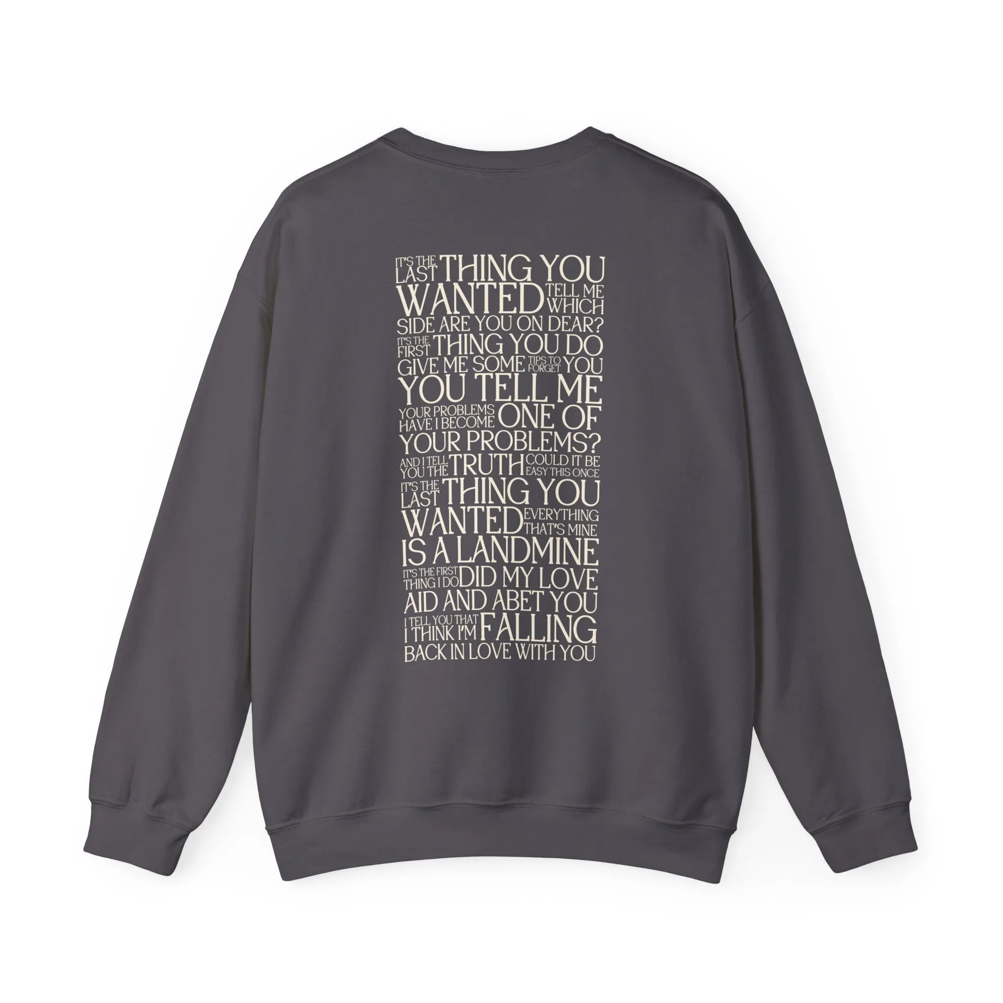 The Alcott Lyrics Crewneck Sweatshirt sold by Rose Blush Studio