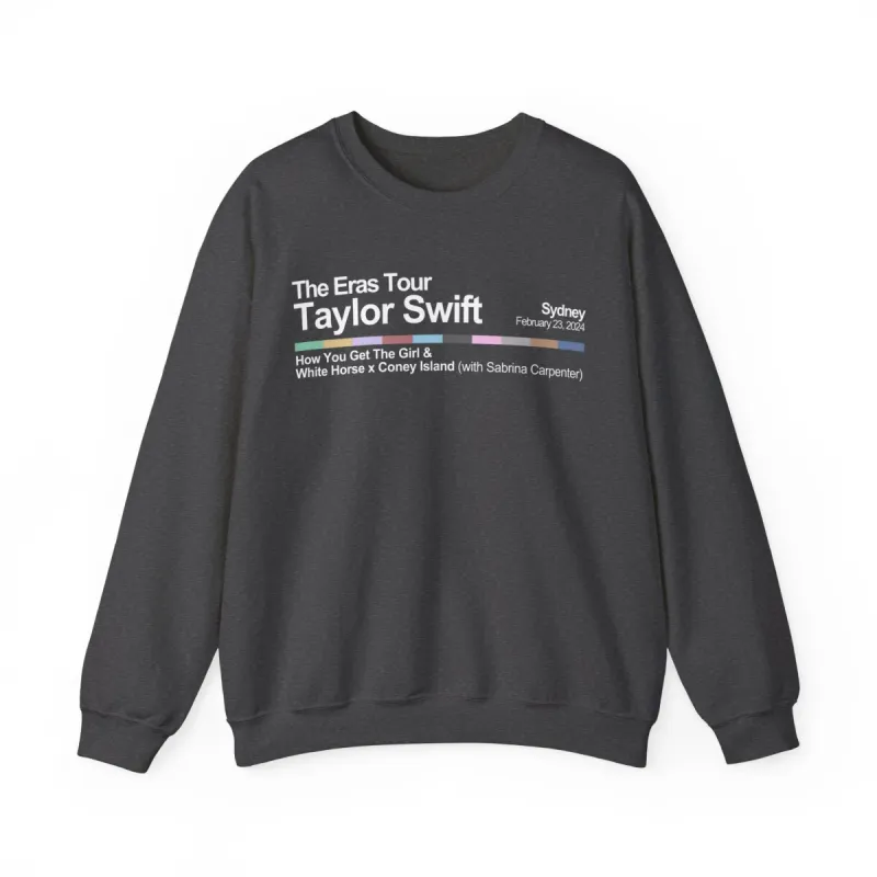 Sydney Night 1 Crewneck Sweatshirt sold by Rose Blush Studio
