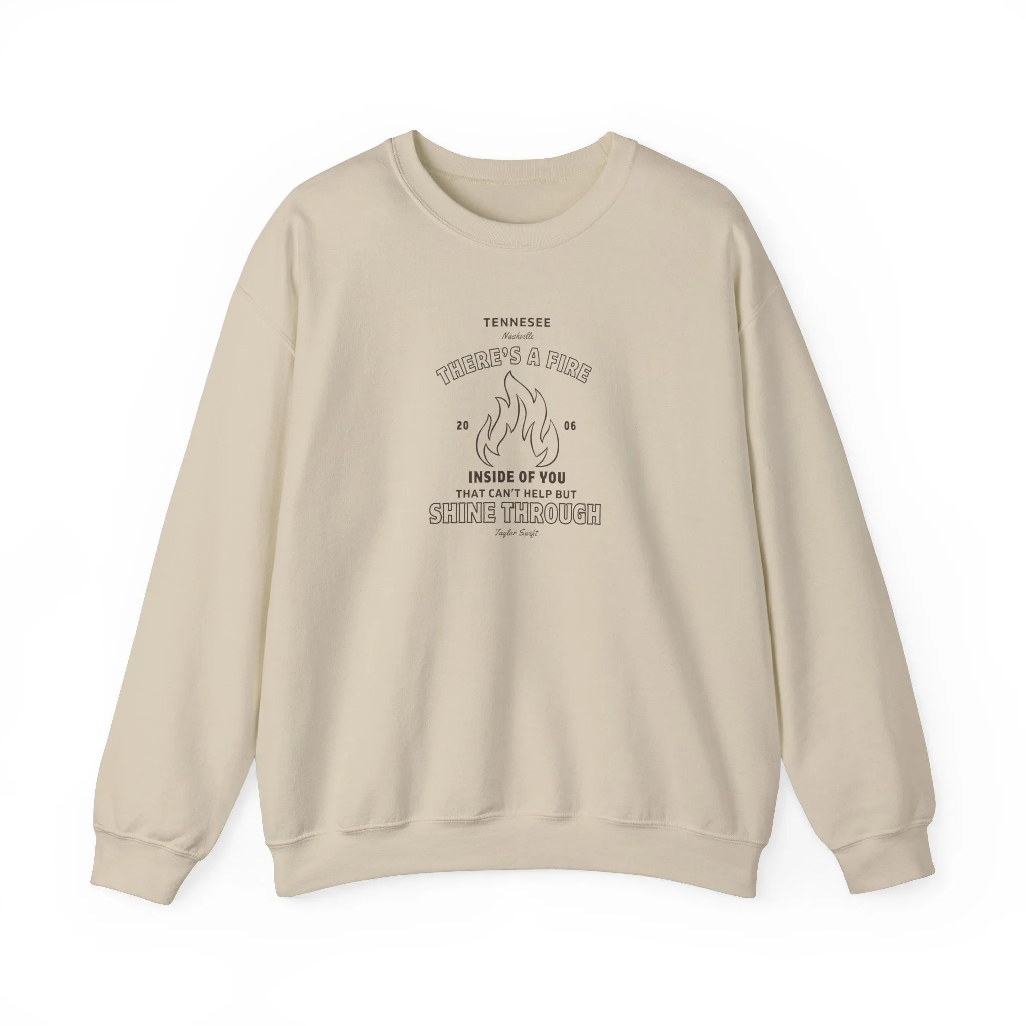 Invisible Lyrics Crewneck Sweatshirt sold by Rose Blush Studio