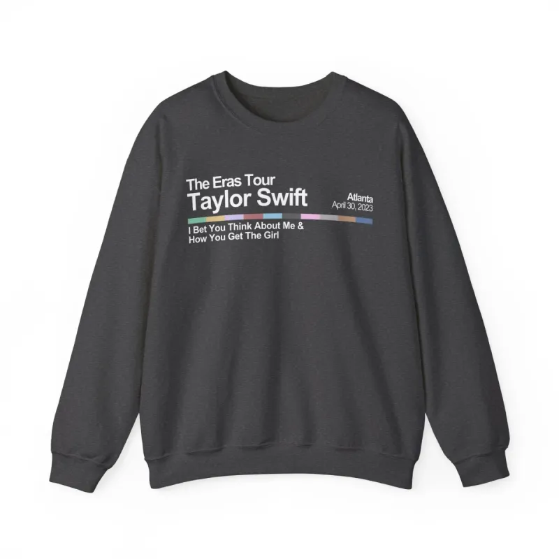 Atlanta Night 3 Crewneck Sweatshirt sold by Rose Blush Studio