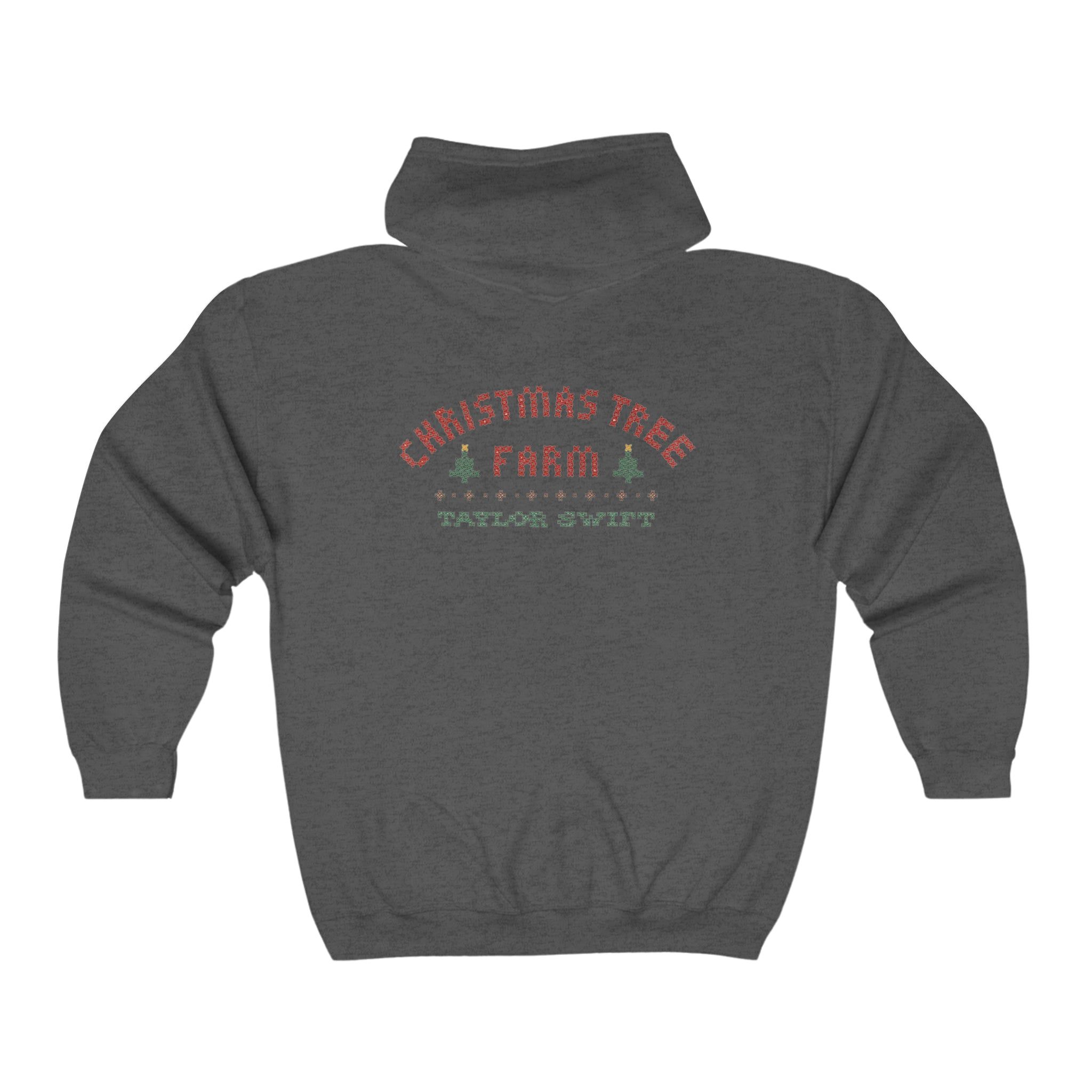 Christmas Tree Full Zip Hoodie sold by Rose Blush Studio product image thumbnail 5