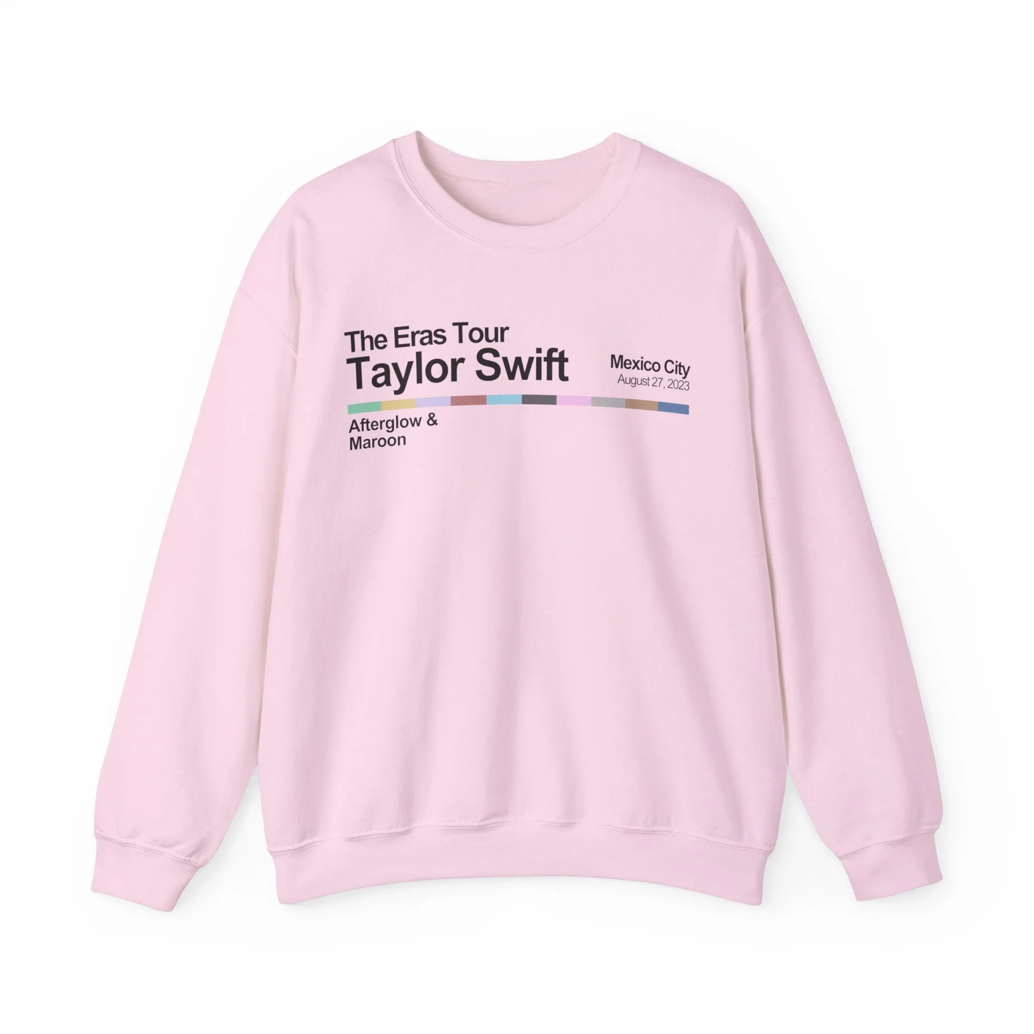 Mexico City Night 4 Crewneck Sweatshirt sold by Rose Blush Studio product image thumbnail 5