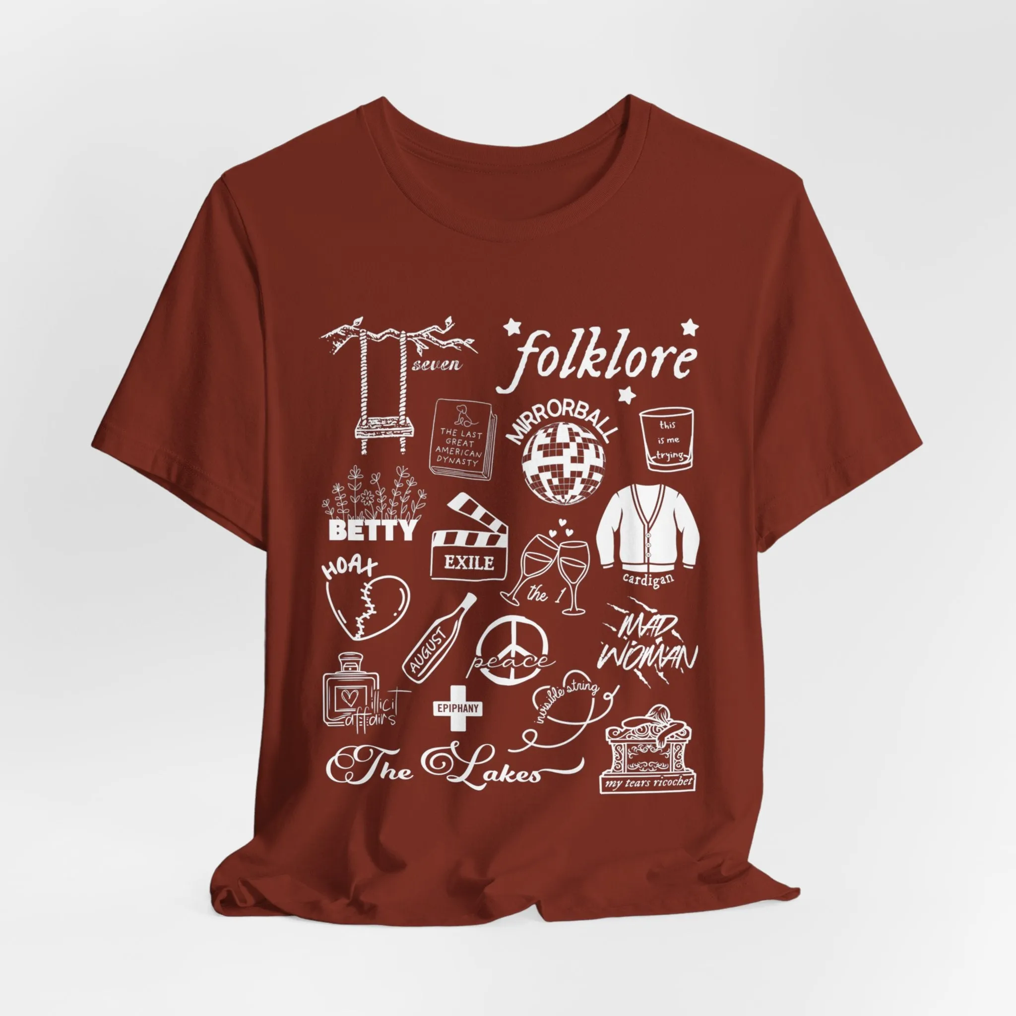 folklore collage tshirt sold by Rose Blush Studio product image thumbnail 5