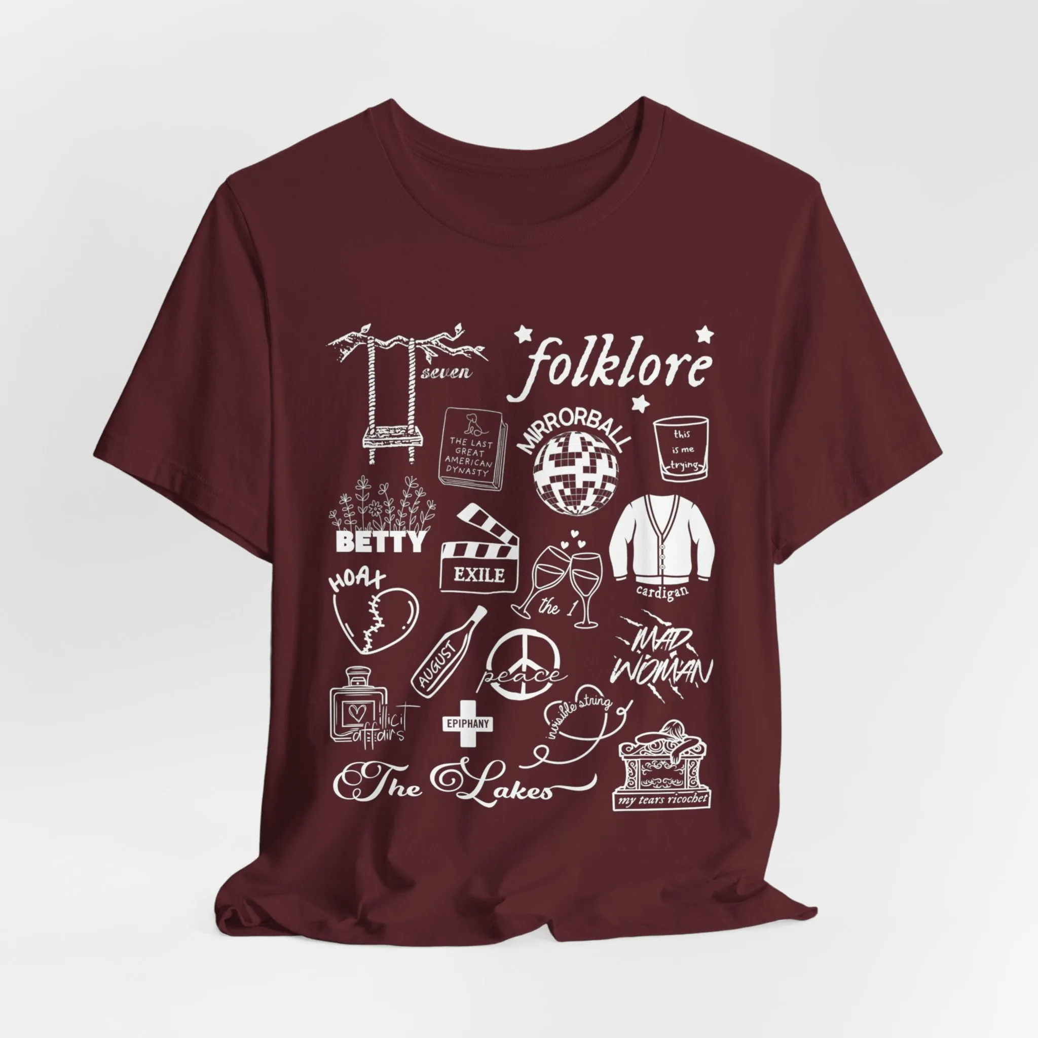 folklore collage tshirt sold by Rose Blush Studio product image thumbnail 3