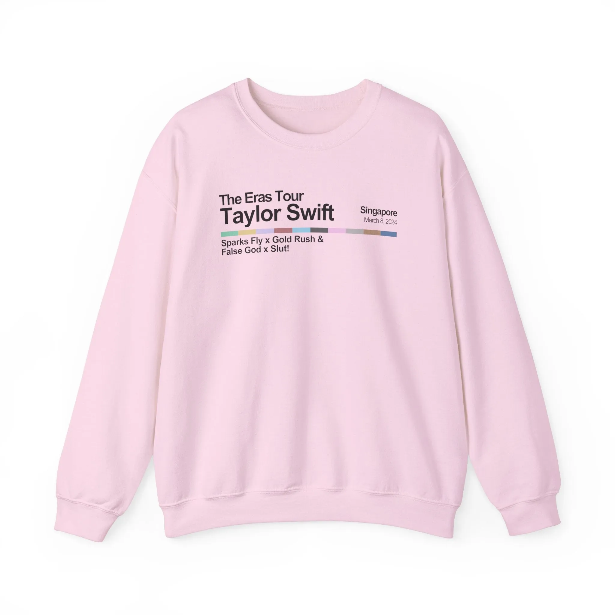 Singapore Night 5 Crewneck Sweatshirt sold by Rose Blush Studio product image thumbnail 5