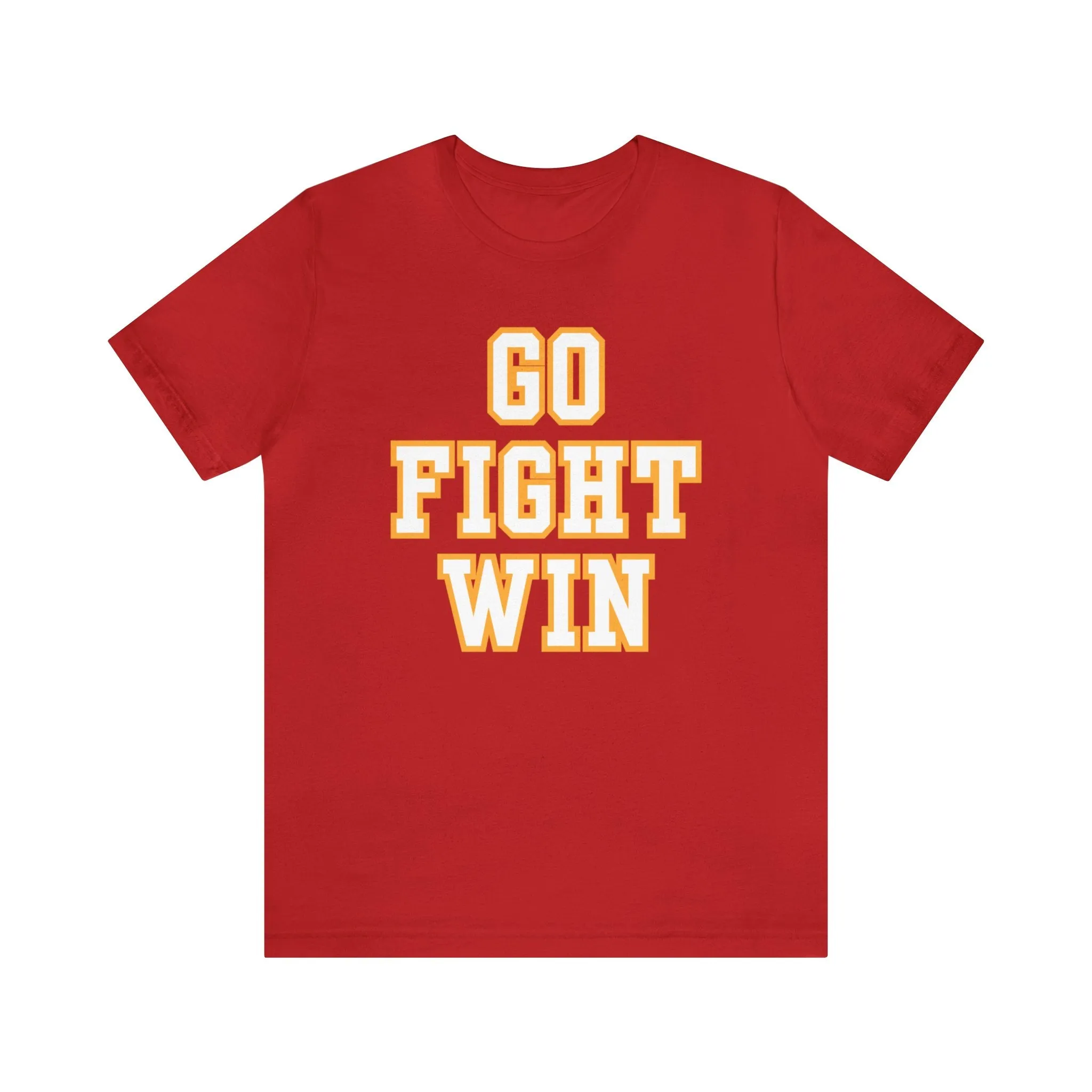 GO FIGHT WIN Tshirt sold by Rose Blush Studio product image thumbnail 3