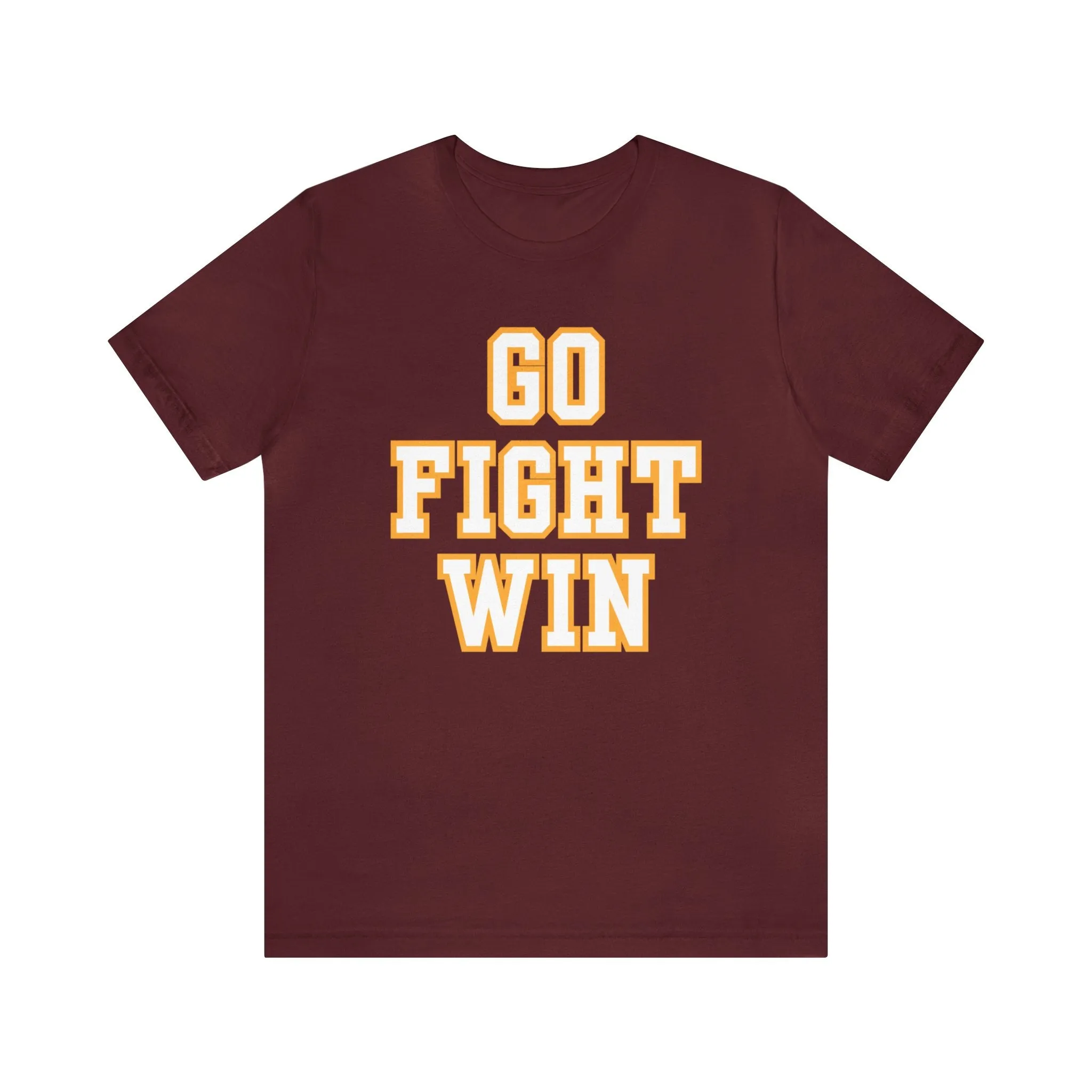 GO FIGHT WIN Tshirt sold by Rose Blush Studio product image thumbnail 2