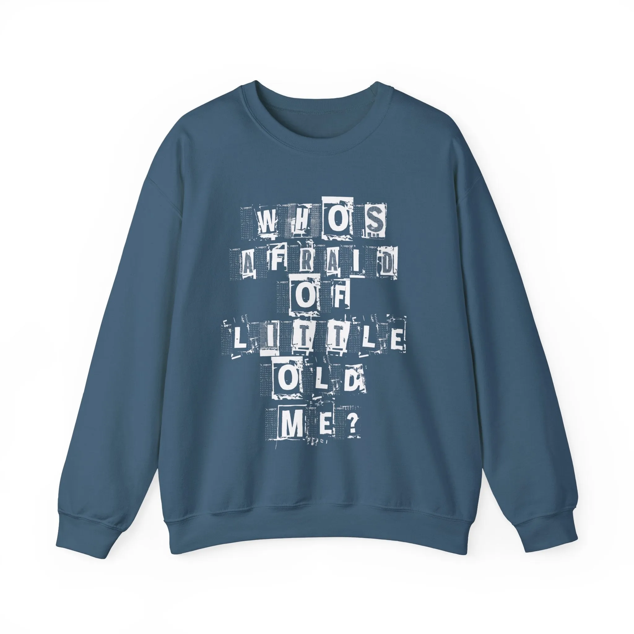 Who's Afraid Of Little Old Me? Crewneck Sweatshirt sold by Rose Blush Studio product image thumbnail 5