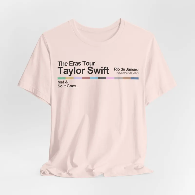 Rio de Janeiro Night 3 Tshirt sold by Rose Blush Studio