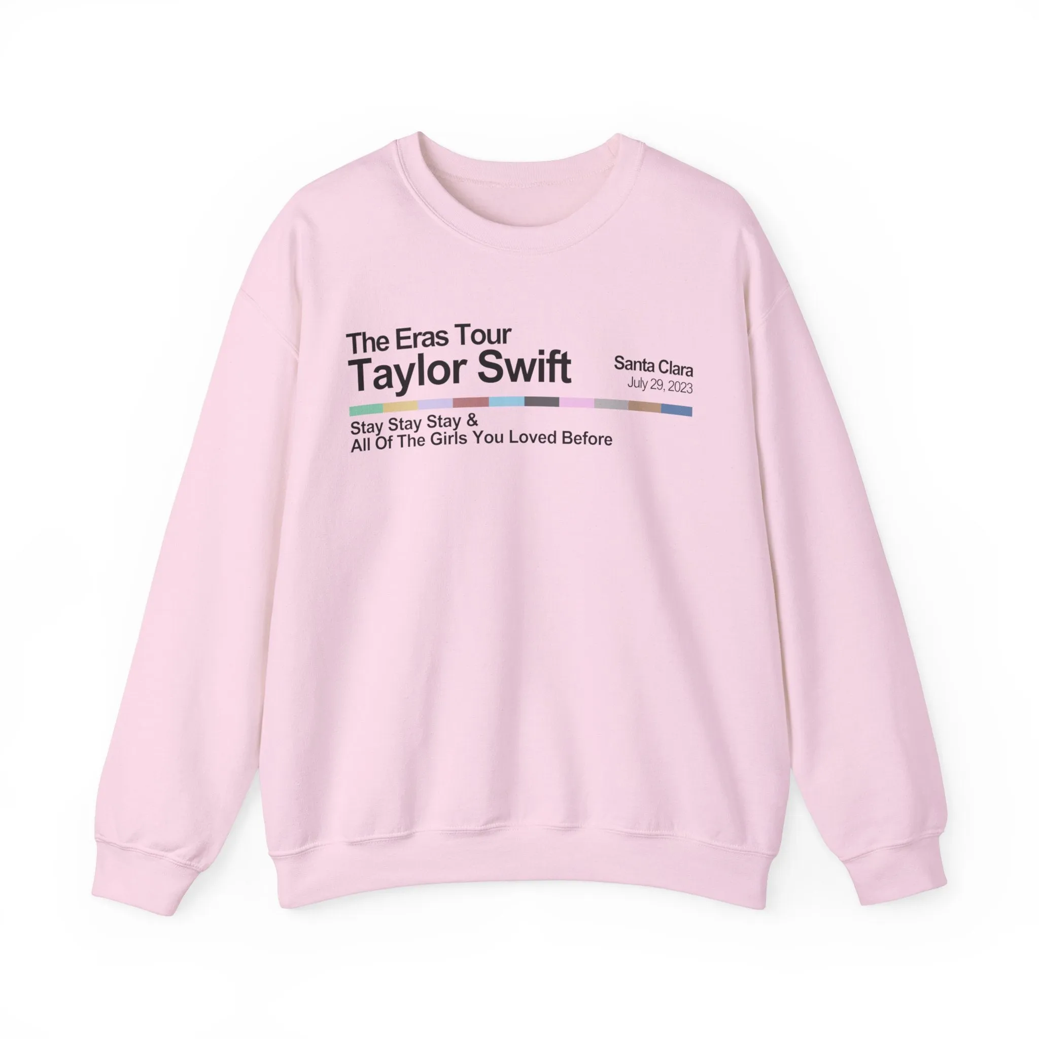 Santa Clara Night 2 Crewneck Sweatshirt sold by Rose Blush Studio product image thumbnail 4