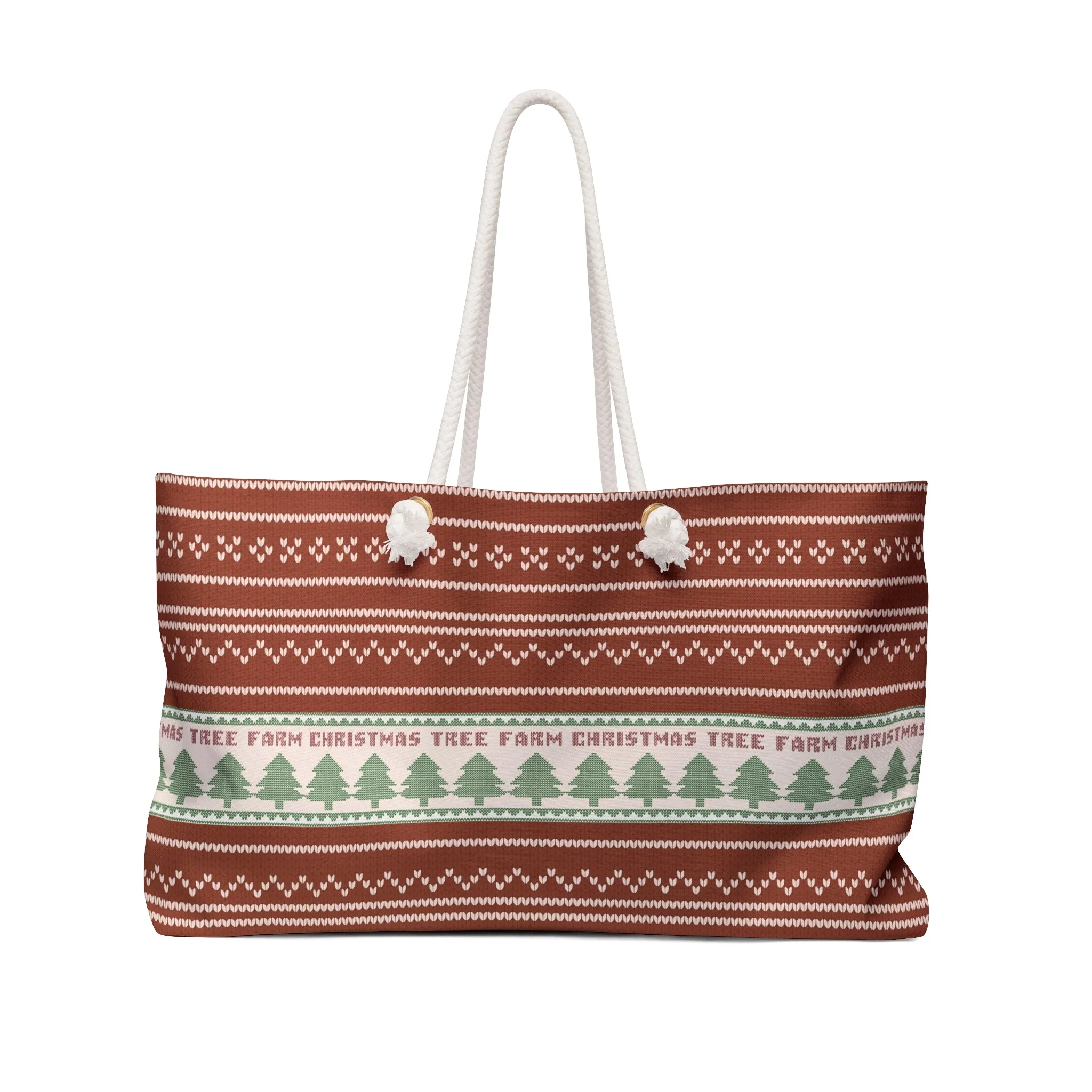 Christmas Tree Farm Weekender Bag sold by Rose Blush Studio