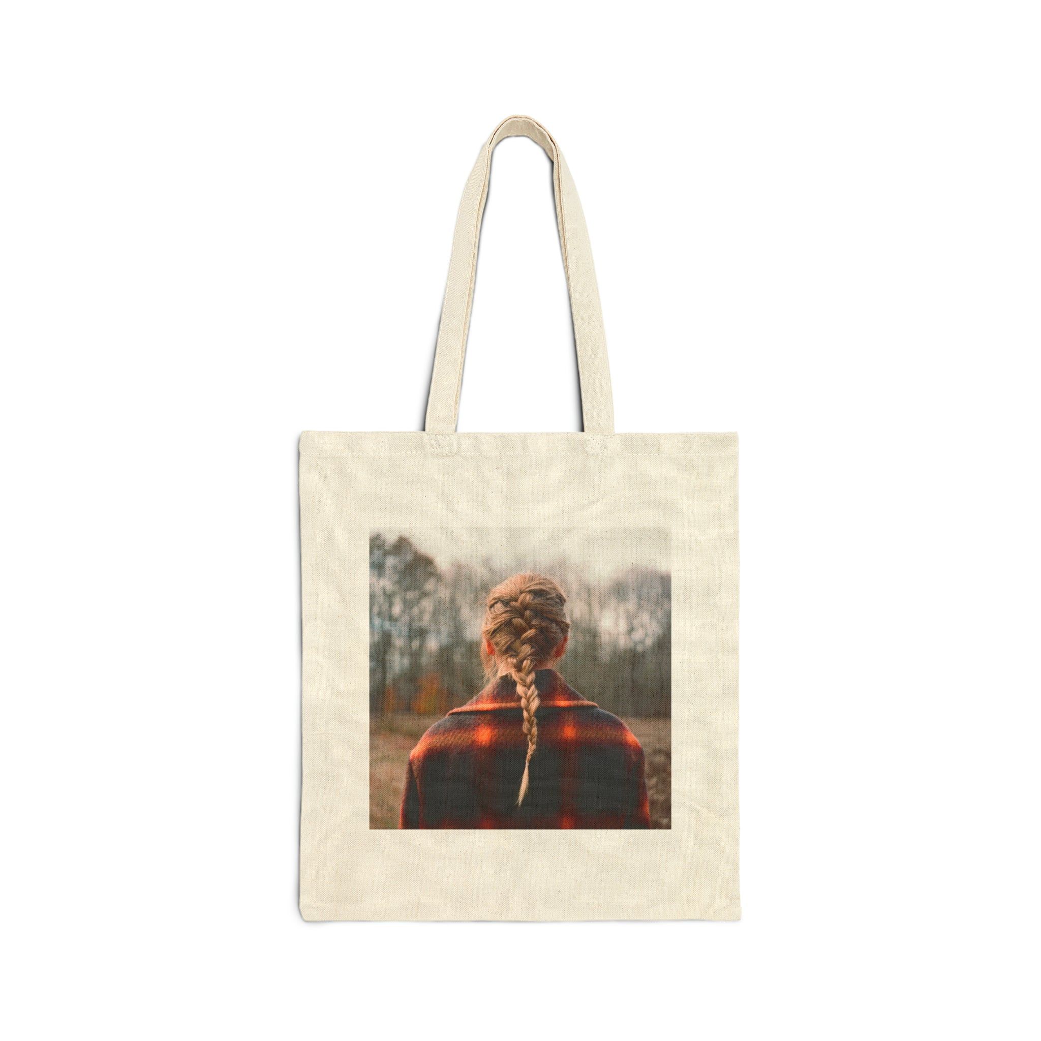 Evermore Cotton Canvas Tote Bag sold by Rose Blush Studio