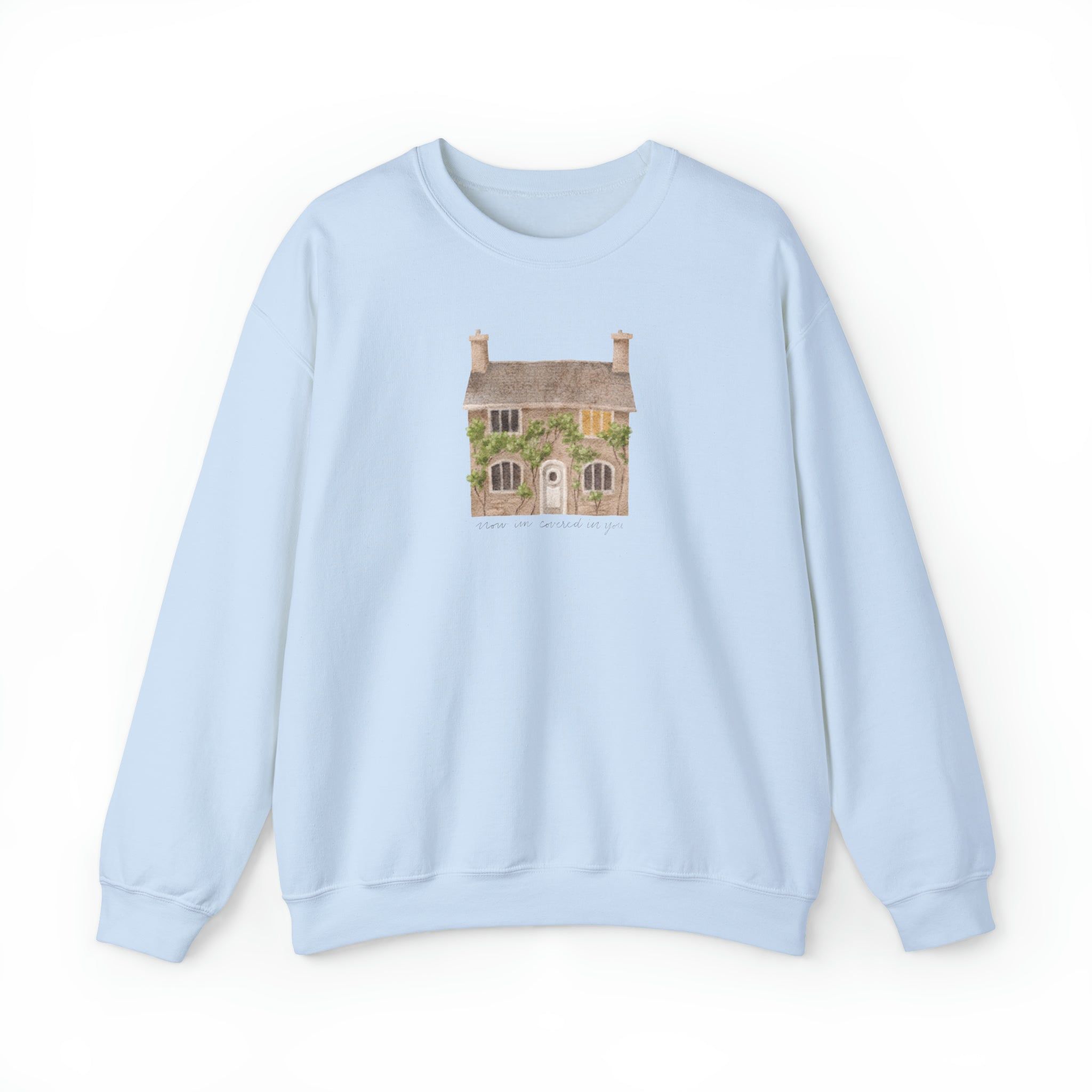 Ivy House Crewneck Sweatshirt sold by Rose Blush Studio product image thumbnail 2