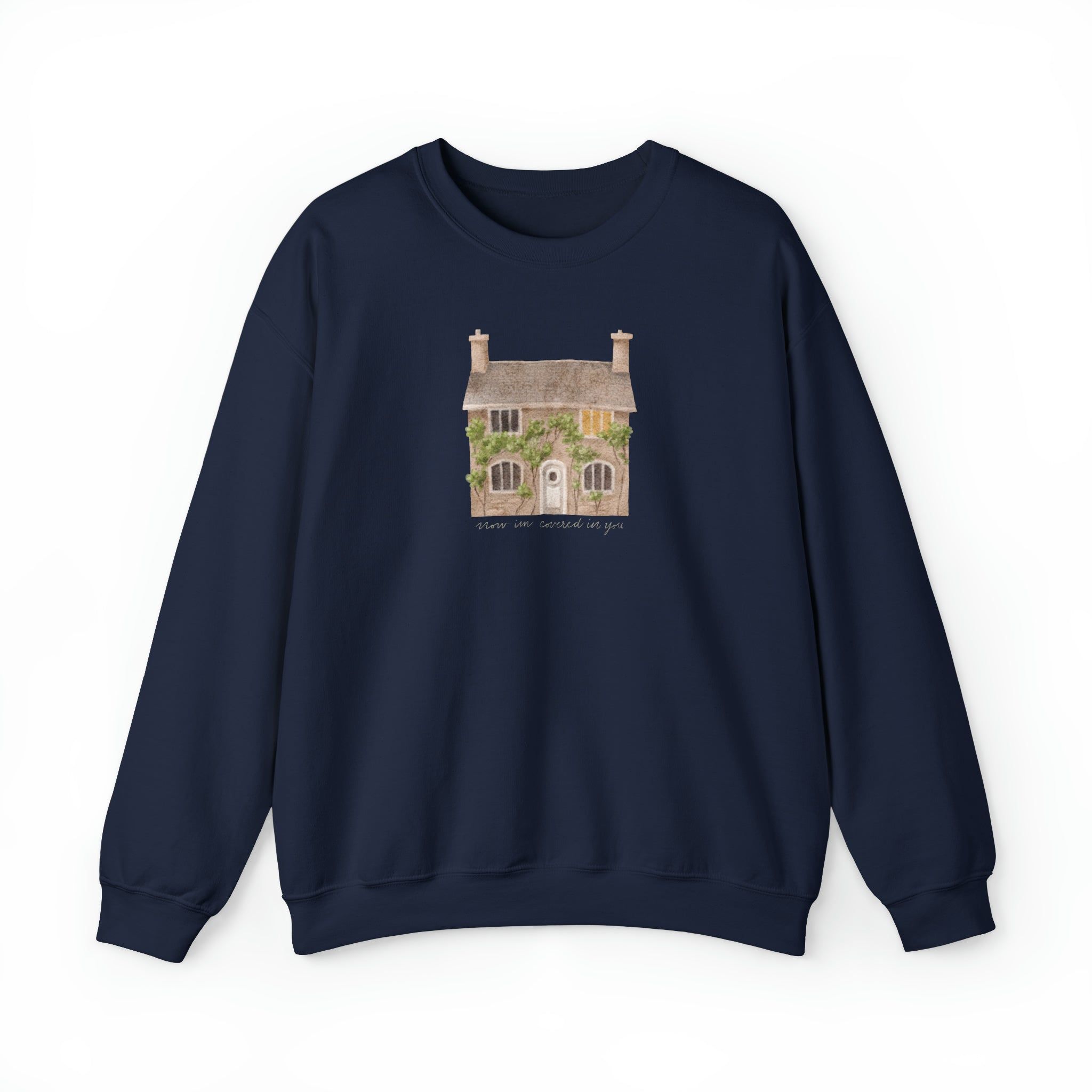 Ivy House Crewneck Sweatshirt sold by Rose Blush Studio product image thumbnail 5