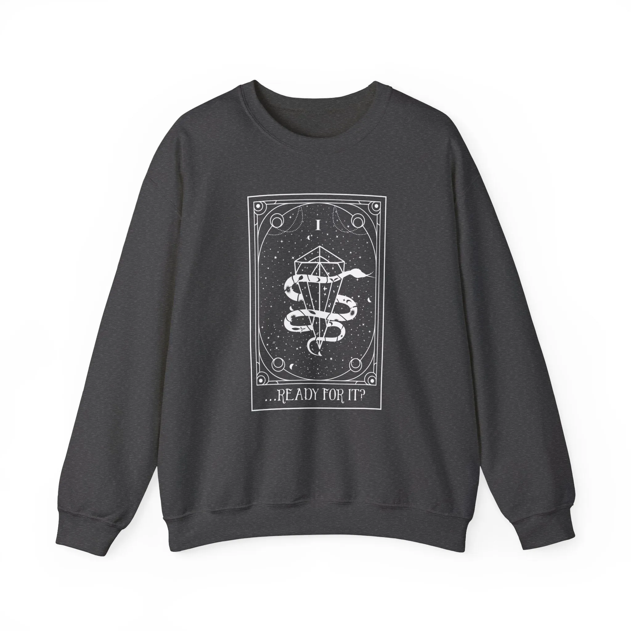 Tarot Crewneck Sweatshirt - Are You Ready For it sold by Rose Blush Studio product image thumbnail 3