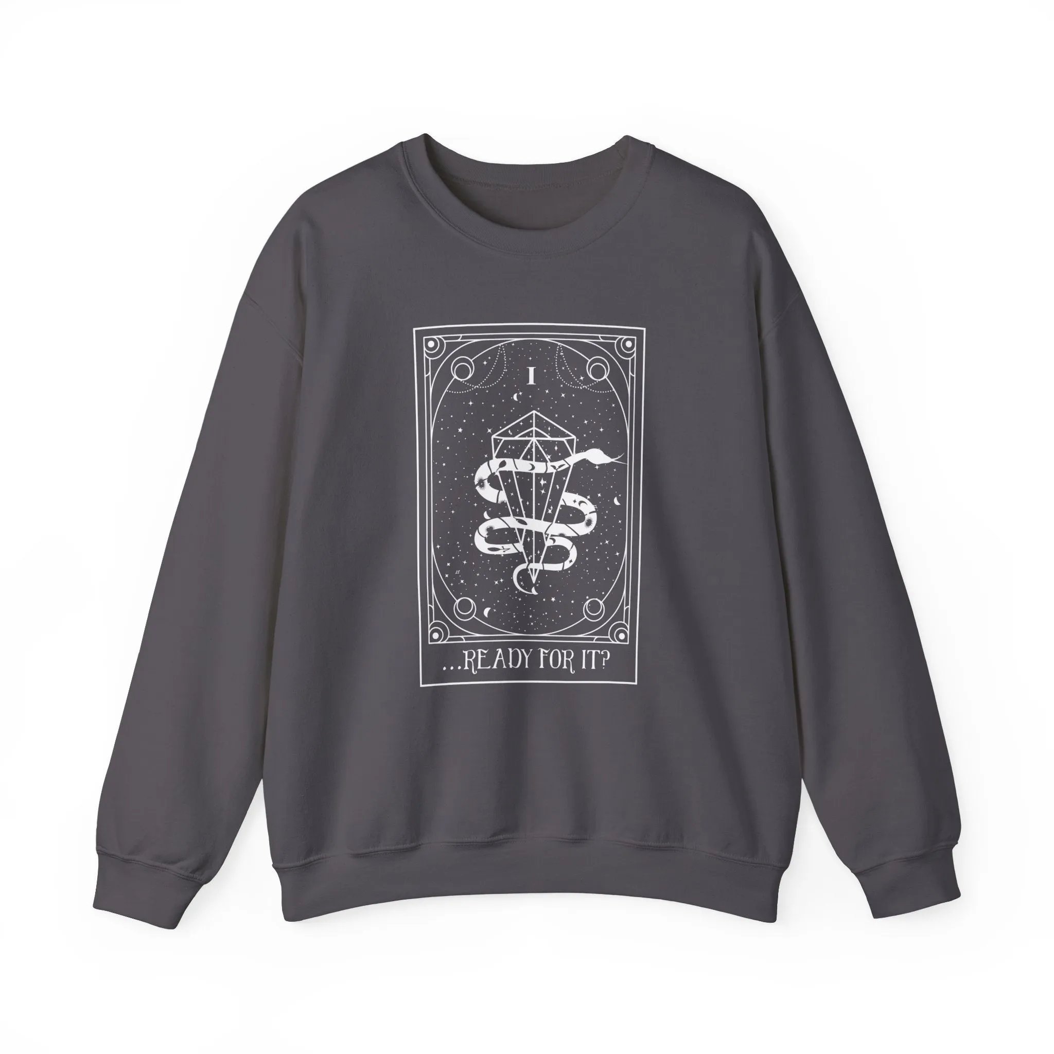 Tarot Crewneck Sweatshirt - Are You Ready For it sold by Rose Blush Studio product image thumbnail 2