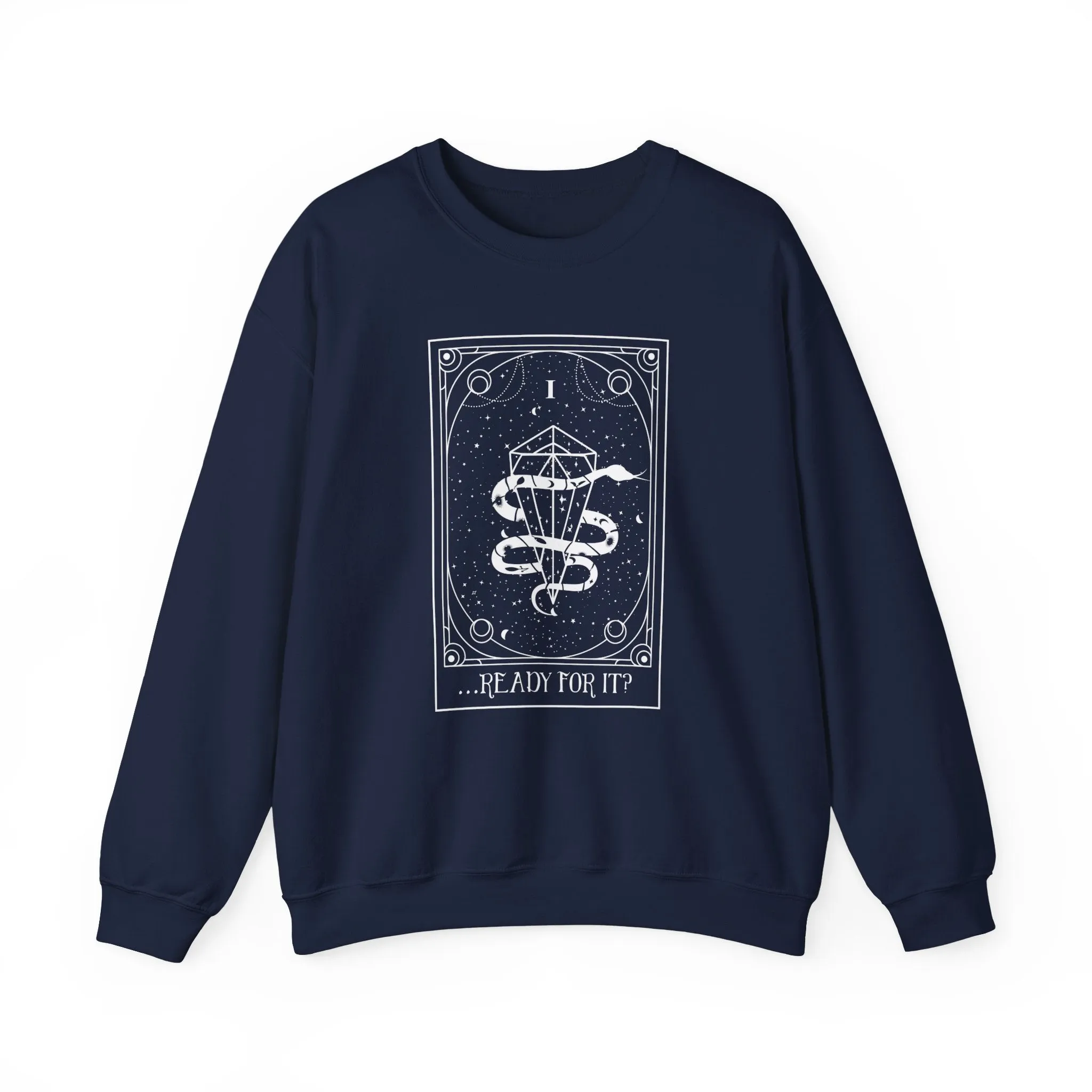 Tarot Crewneck Sweatshirt - Are You Ready For it sold by Rose Blush Studio