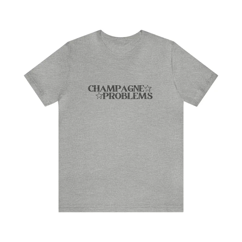 Champagne Problems Tshirt sold by Rose Blush Studio